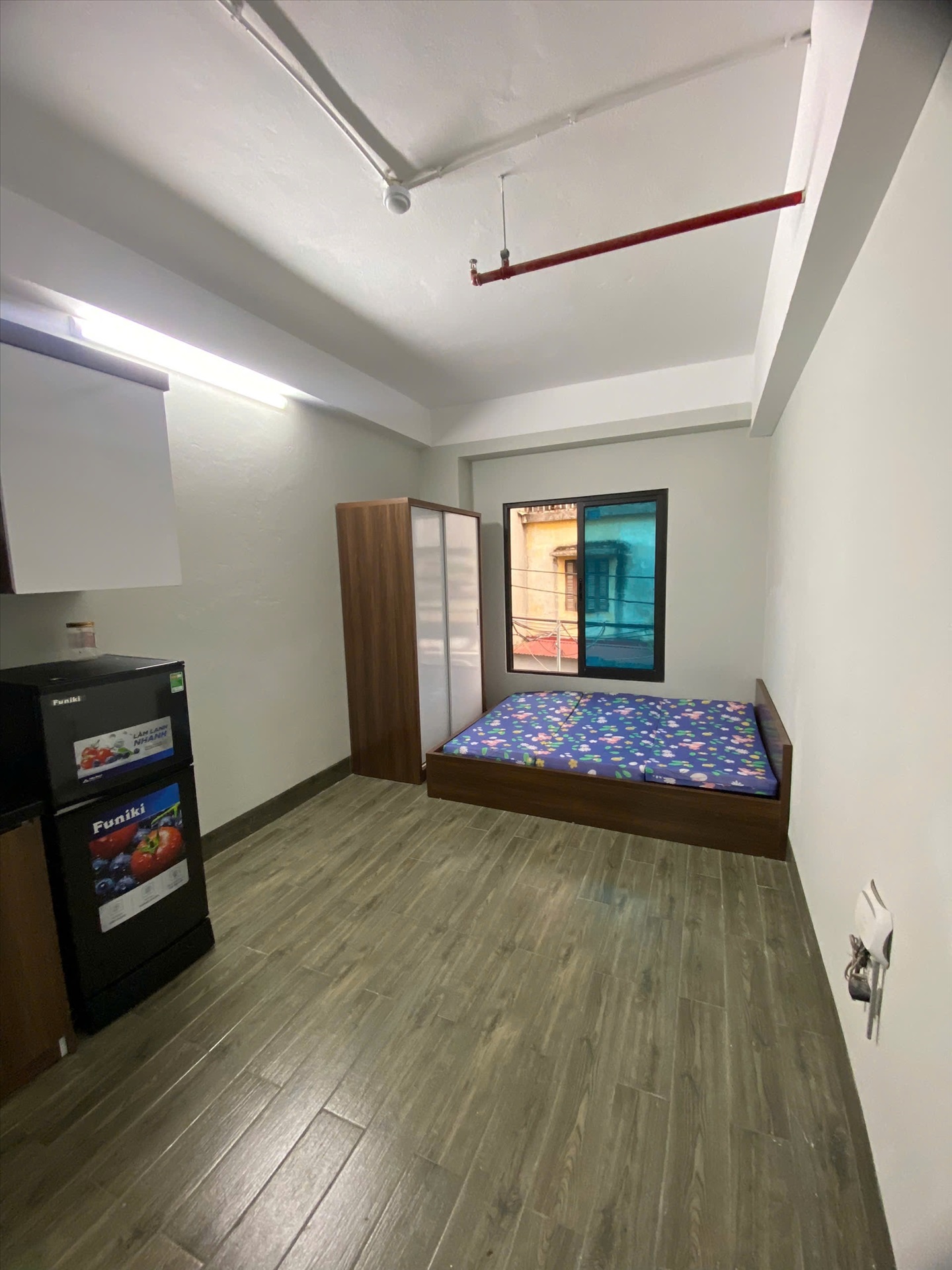 Phòng trọ Studio 25m2 tại Funhome 1 Định Công Thượng - Hoàng Mai - Phòng ngủ