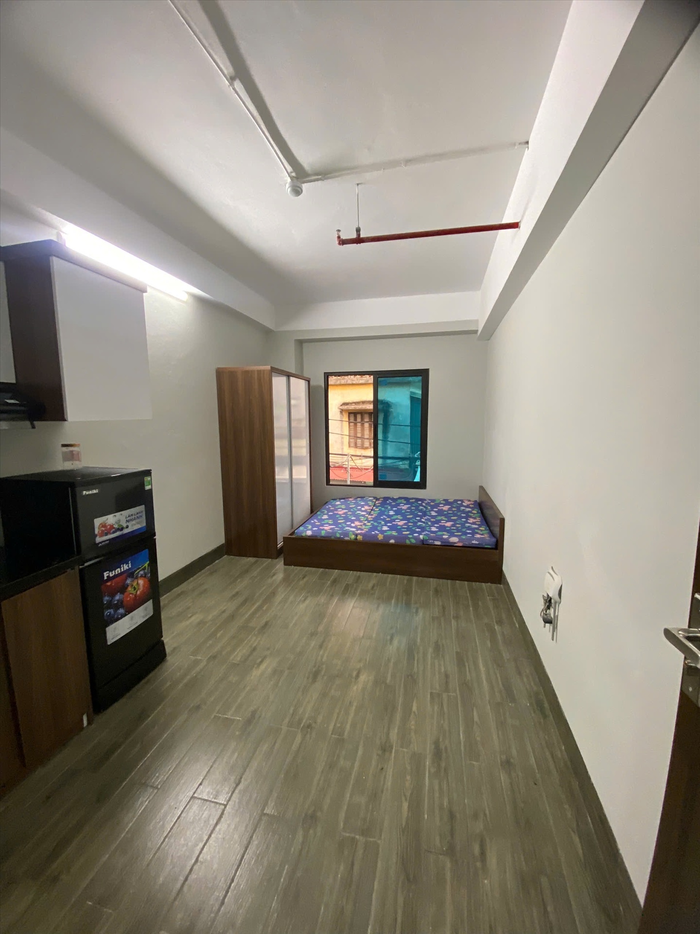 Phòng trọ Studio 25m2 tại Funhome 1 Định Công Thượng - Hoàng Mai - Phòng ngủ