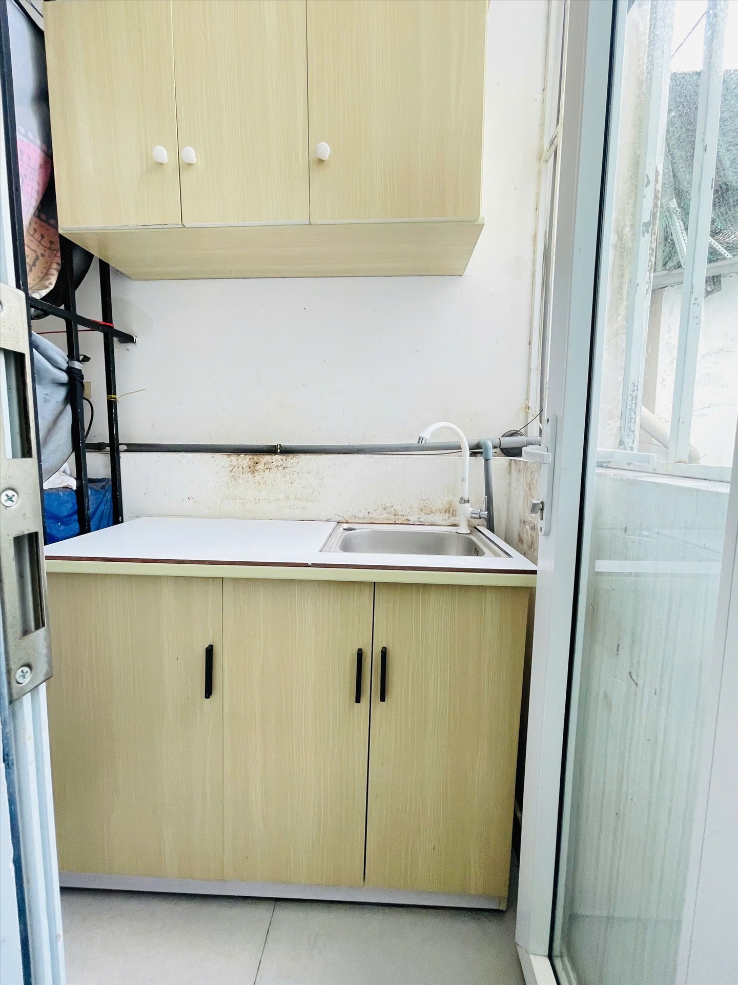 Phòng trọ Studio 20m2 tại NH Home Thành Thái - Quận 10 - Phòng bếp