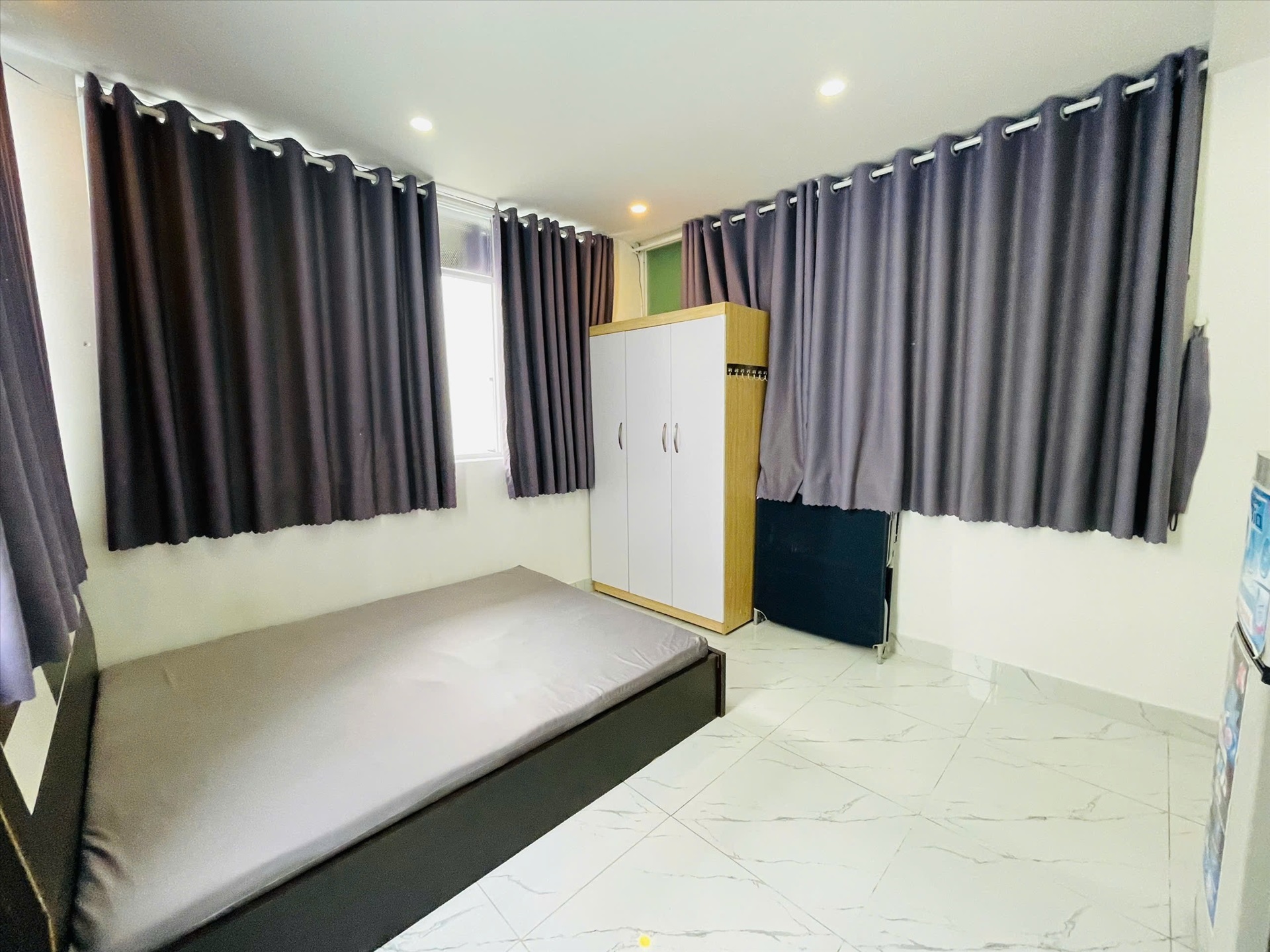 Phòng trọ Studio 25m2 tại NH Home Thành Thái - Quận 10 - Phòng ngủ