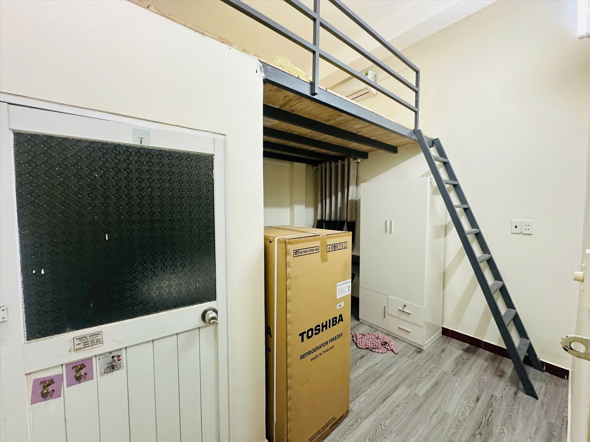 Phòng trọ Duplex 18m2 tại PT House Huỳnh Văn Bánh - Phú Nhuận - Phòng ngủ