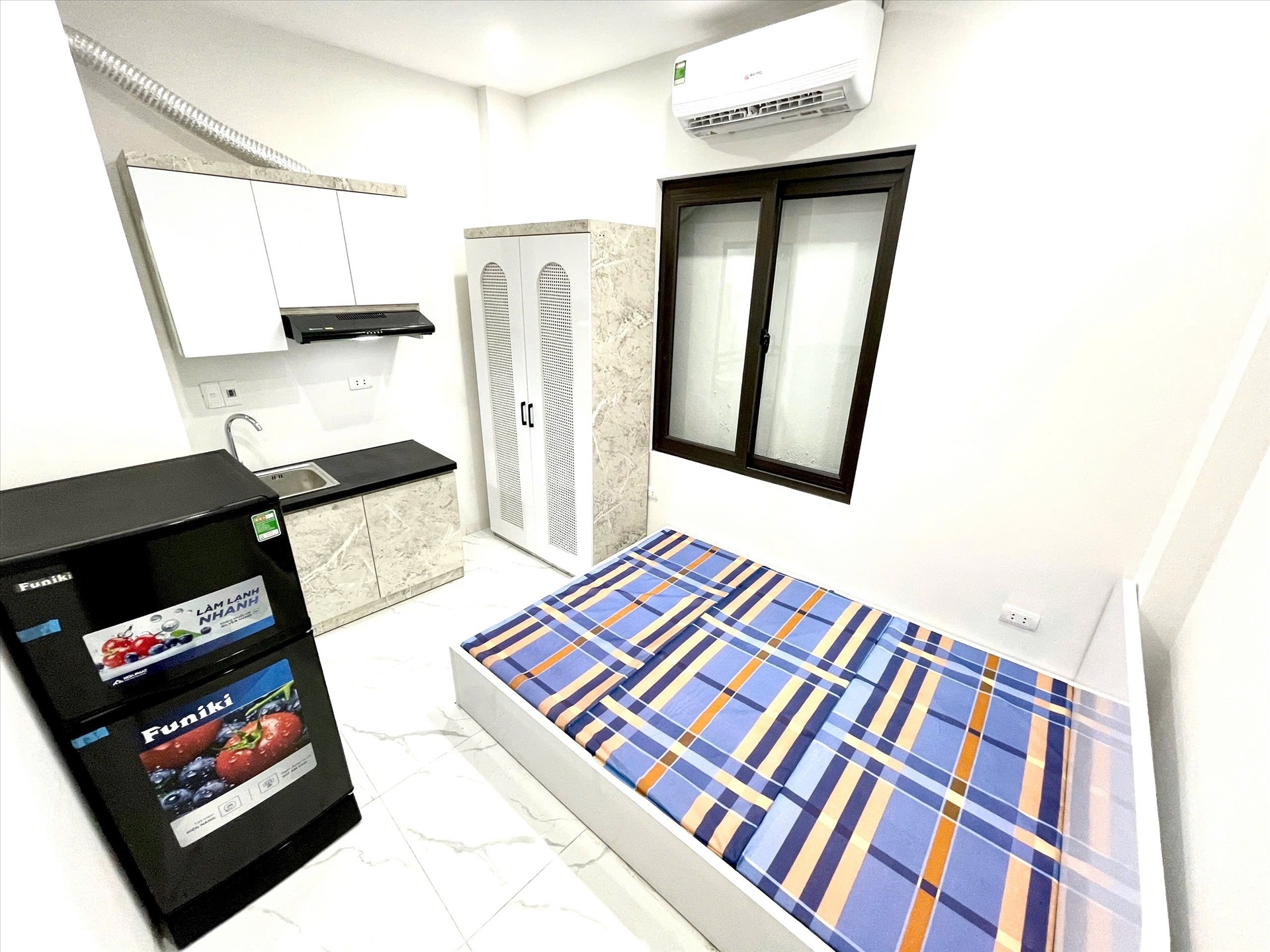 Phòng trọ Studio 25m2 tại LM Land Cầu Giấy - Cầu Giấy - Phòng ngủ