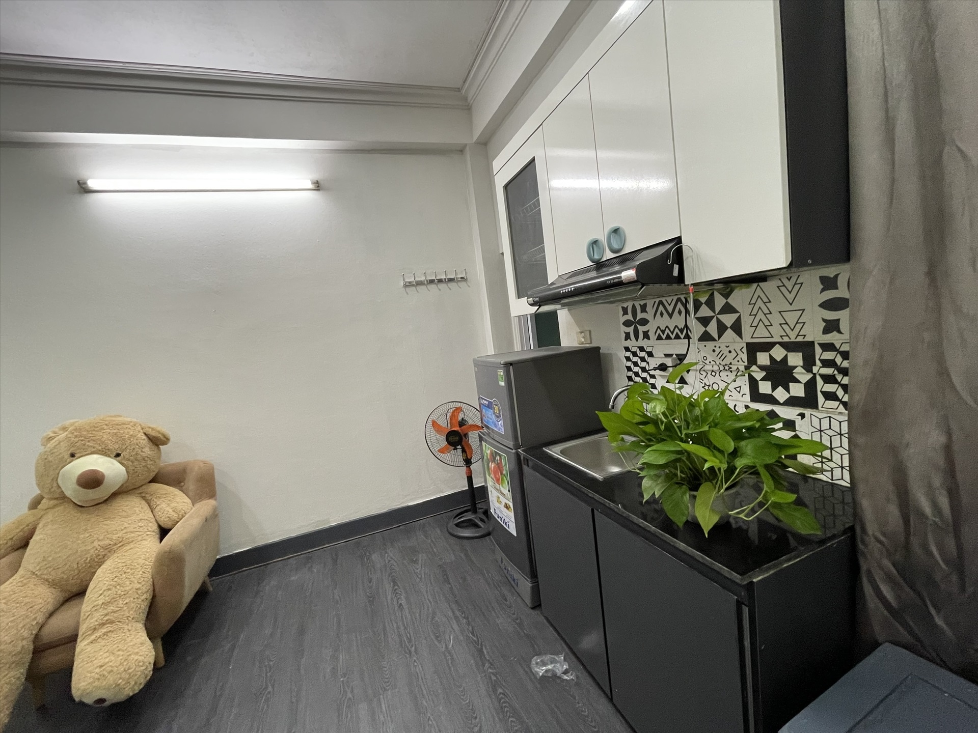 Phòng trọ Studio 25m2 tại Sunny Apartment Trần Duy Hưng - Cầu Giấy - Phòng ngủ