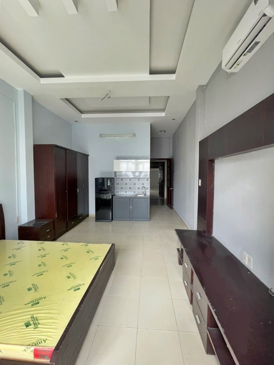Phòng trọ Studio 30m2 tại AD Home Lạc Long Quân - Tân Bình - Phòng ngủ