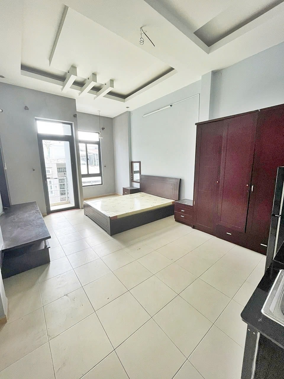 Phòng trọ Studio 30m2 tại AD Home Lạc Long Quân - Tân Bình - Phòng ngủ