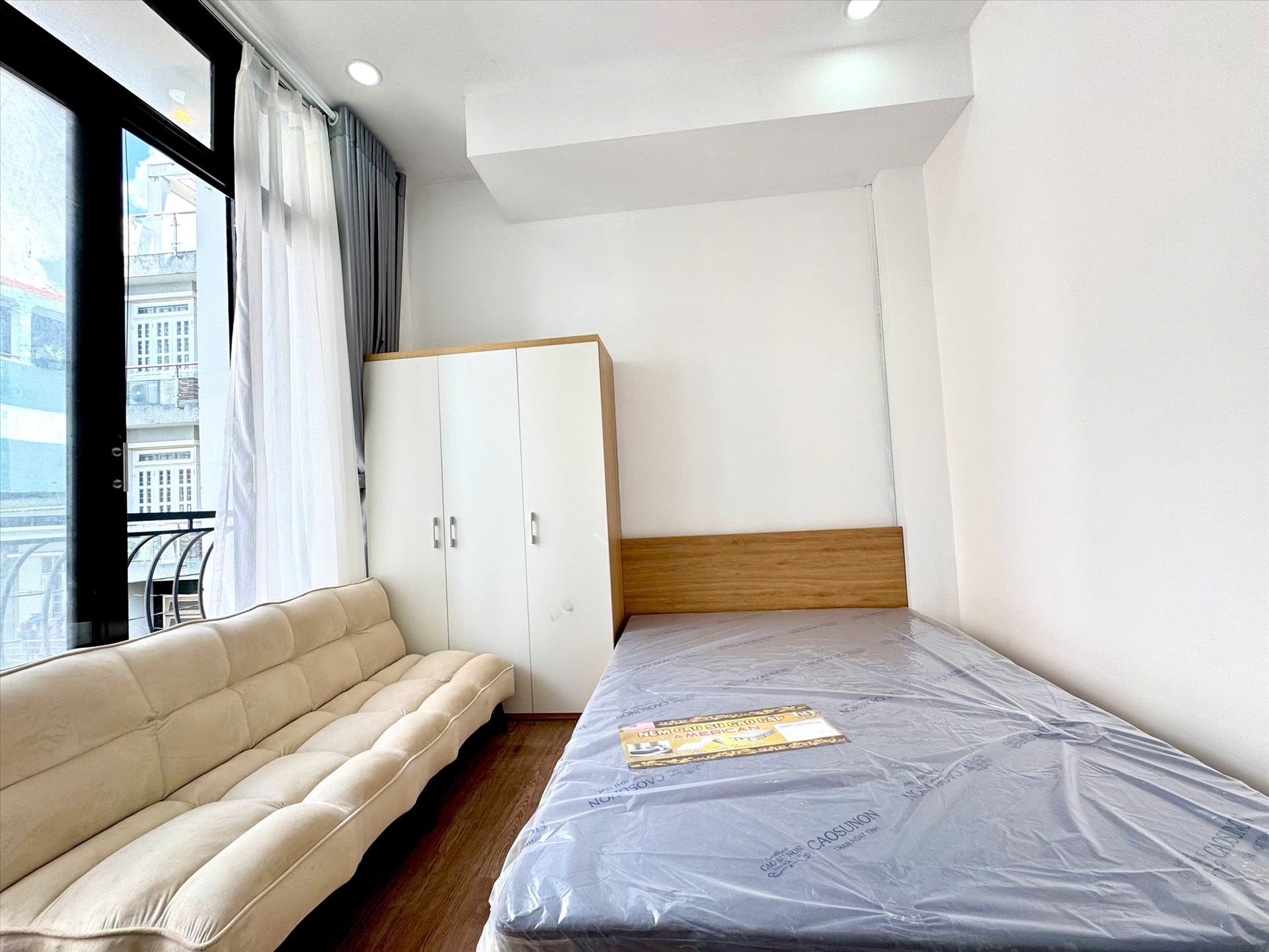 Phòng trọ Studio 25m2 tại AB Home Lộc Hưng - Tân Bình - Phòng ngủ