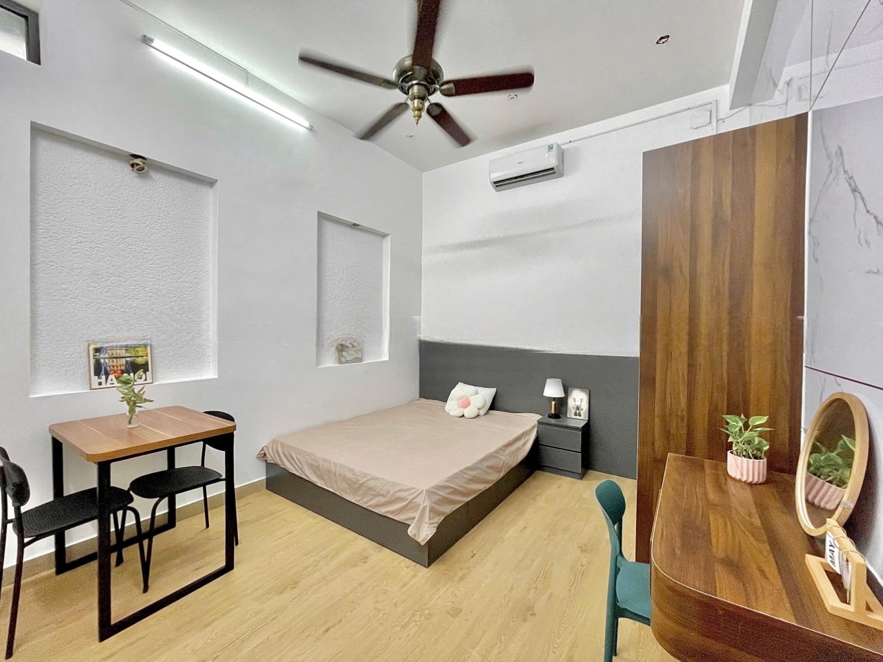 Phòng trọ 1 Phòng ngủ 30m2 tại Đất Lành Home Cộng Hoà - Tân Bình - Phòng ngủ