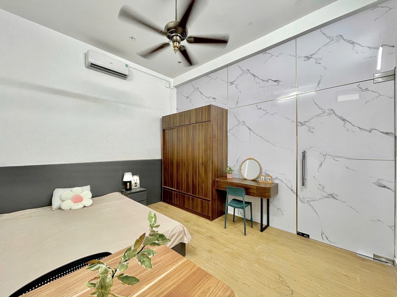 Phòng trọ 1 Phòng ngủ 30m2 tại Đất Lành Home Cộng Hoà - Tân Bình - Phòng ngủ