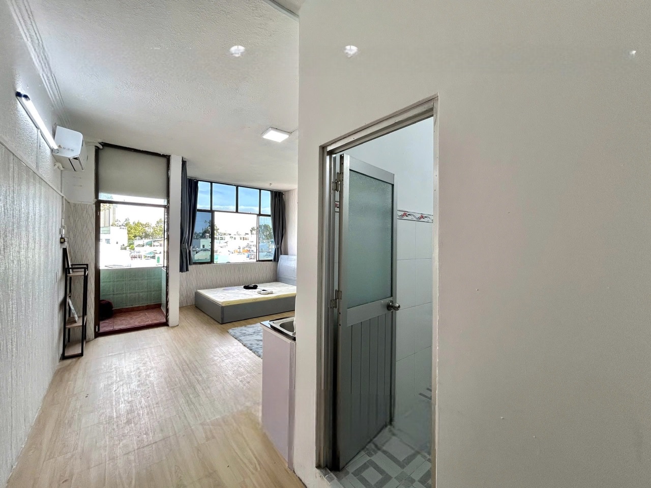 Phòng trọ Studio 25m2 tại AD House Lãnh Binh Thăng - Quận 11 - Phòng ngủ