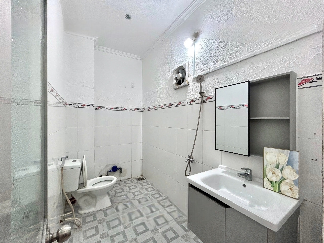 Phòng trọ Studio 25m2 tại AD House Lãnh Binh Thăng - Quận 11 - Phòng tắm