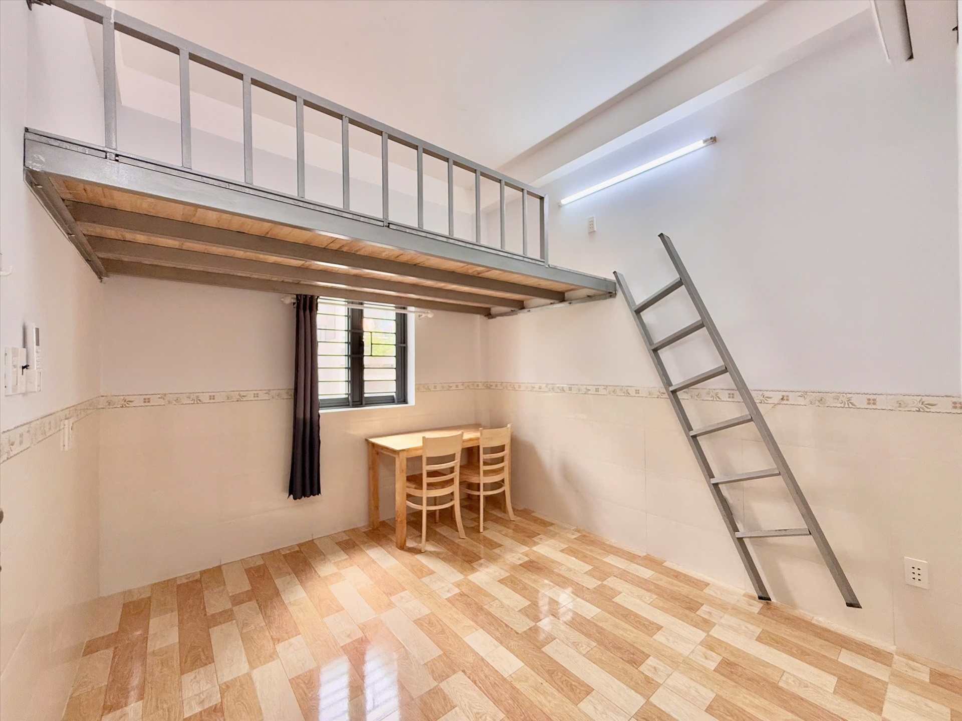Phòng trọ Duplex 25m2 tại TT House Bạch Đằng - Tân Bình - Phòng ngủ