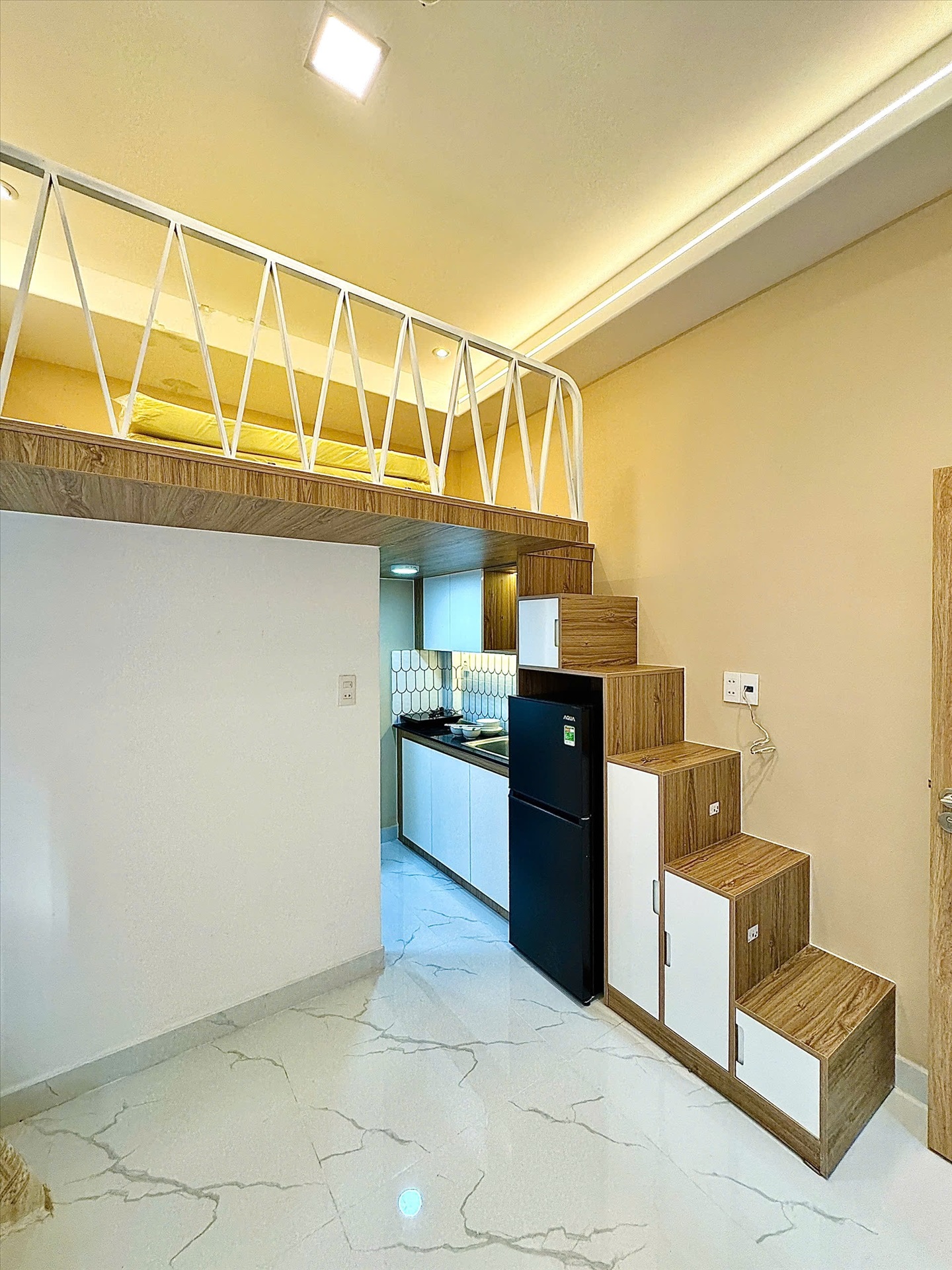 Phòng trọ Duplex 25m2 tại LRR House Lê Văn Thọ - Gò Vấp - Phòng ngủ