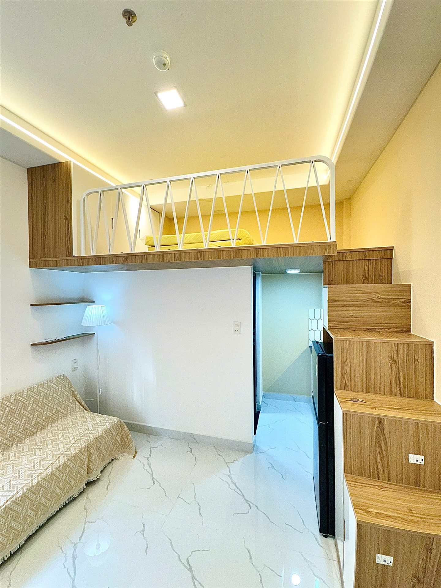 Phòng trọ Duplex 25m2 tại LRR House Lê Văn Thọ - Gò Vấp - Phòng ngủ