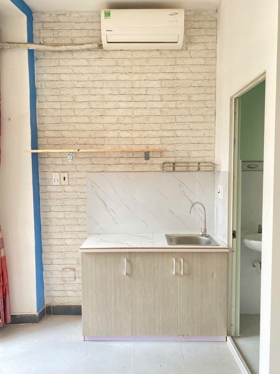 Phòng trọ Studio 30m2 tại AT House Yên Thế - Tân Bình - Phòng bếp