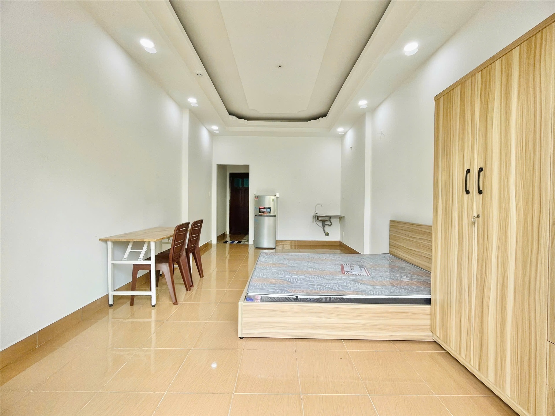 Phòng trọ Studio 30m2 tại Maste Home Đinh Bộ Lĩnh - Bình Thạnh - Phòng ngủ