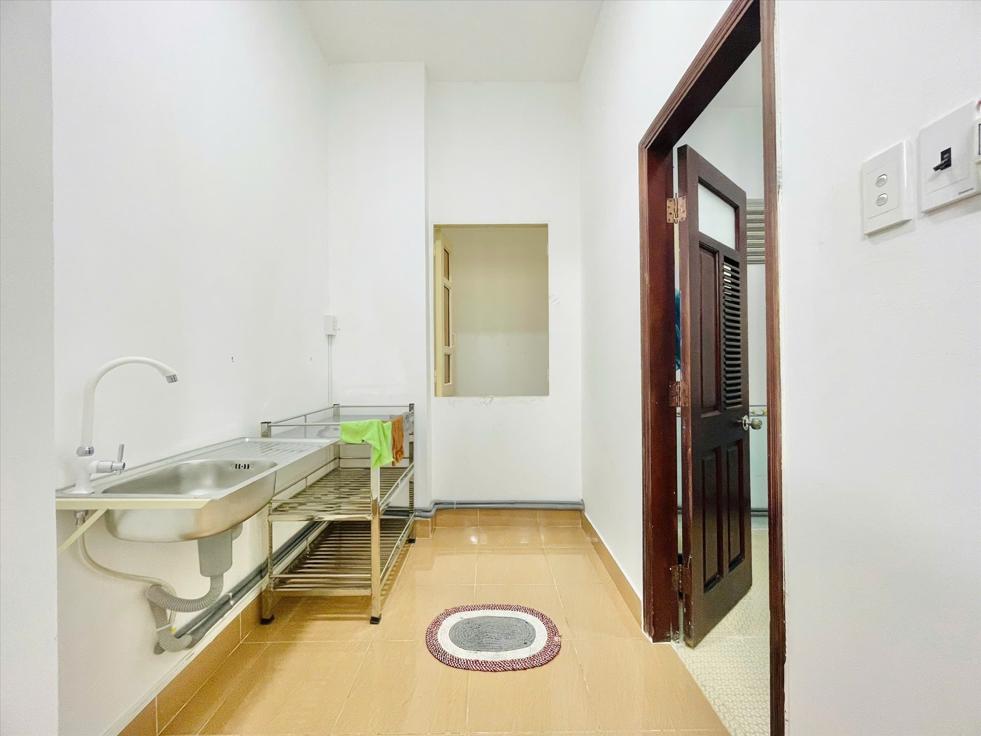 Phòng trọ Studio 30m2 tại Maste Home Đinh Bộ Lĩnh - Bình Thạnh - Phòng bếp