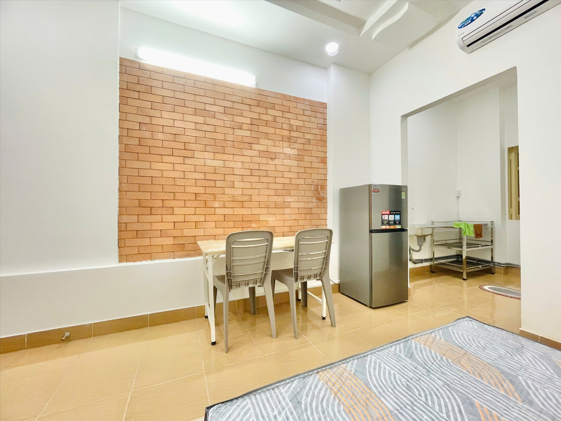 Phòng trọ Studio 30m2 tại Maste Home Đinh Bộ Lĩnh - Bình Thạnh - Phòng ngủ