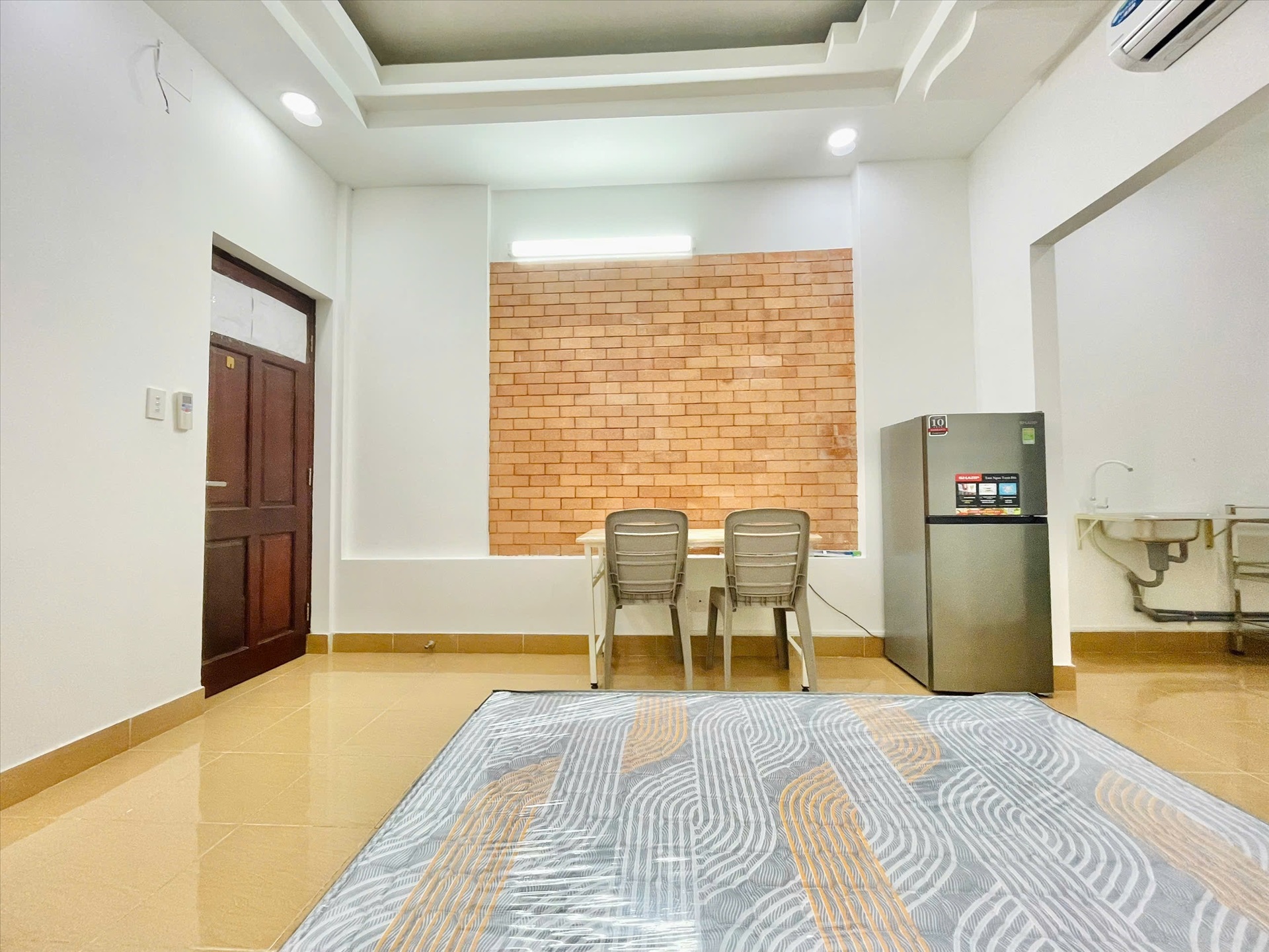 Phòng trọ Studio 30m2 tại Maste Home Đinh Bộ Lĩnh - Bình Thạnh - Phòng ngủ