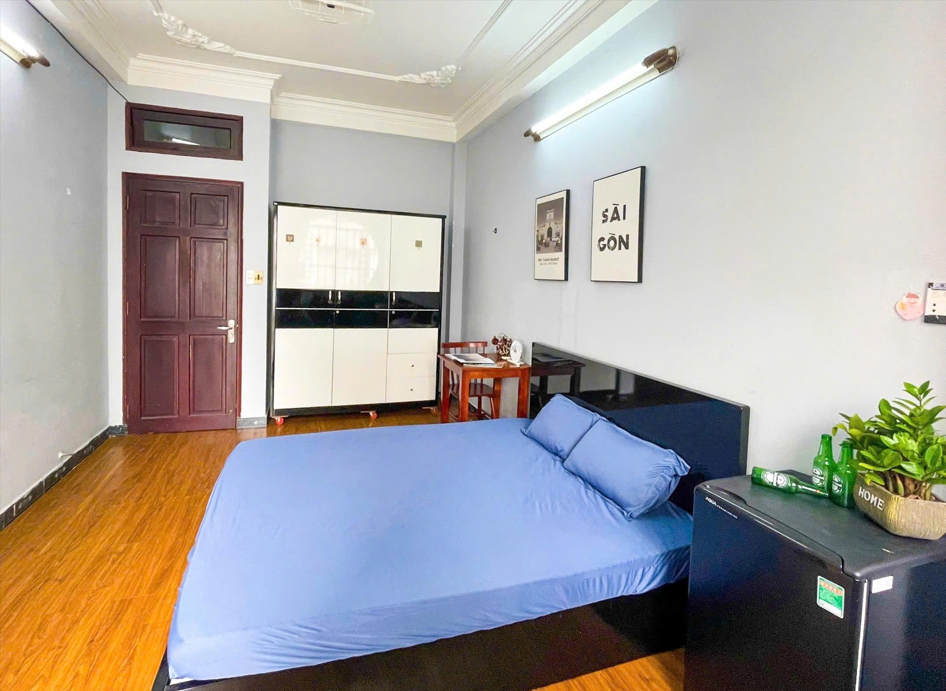 Phòng trọ Studio 32m2 tại NM House Lê Văn Sỹ - Tân Bình - Phòng ngủ