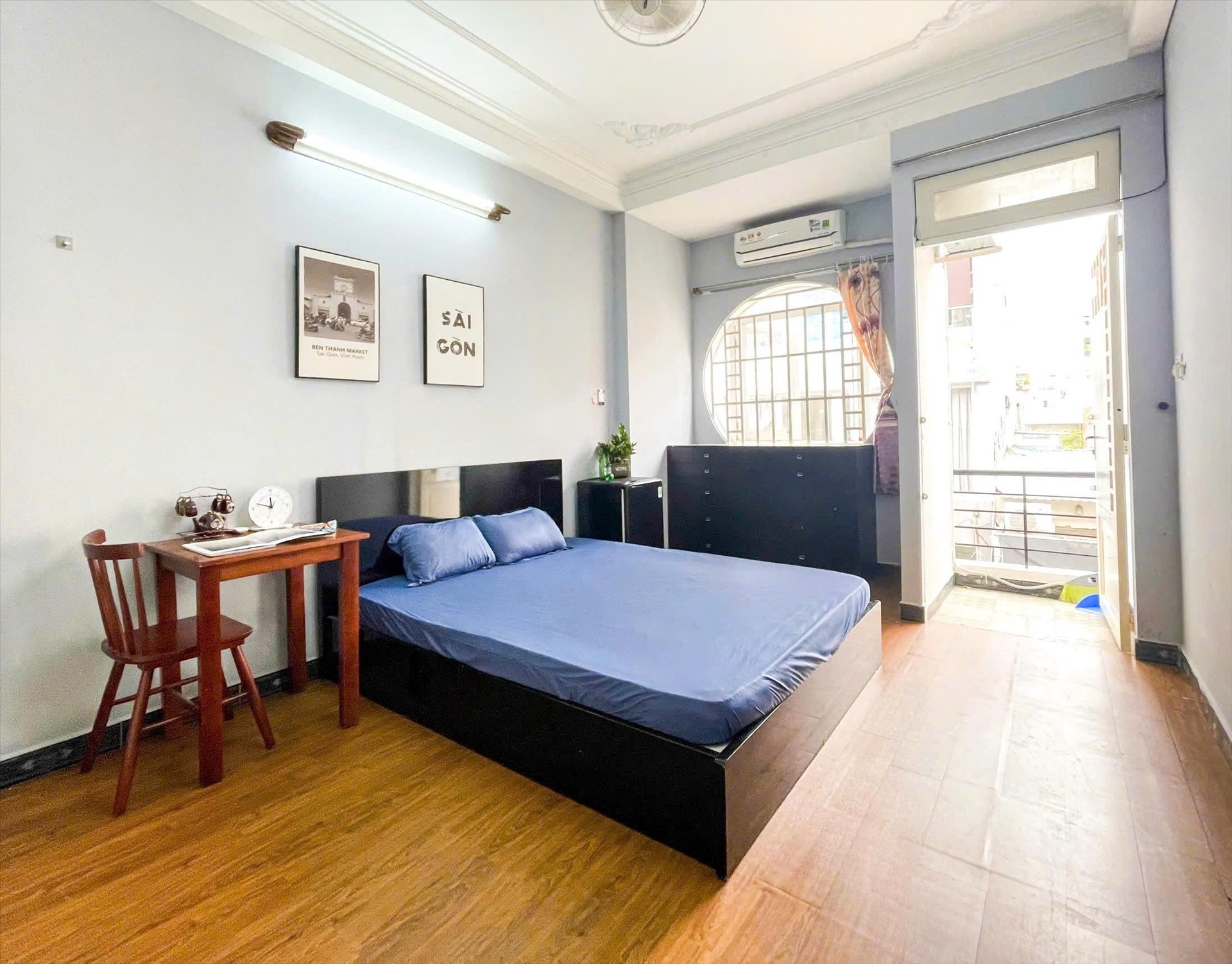 Phòng trọ Studio 32m2 tại NM House Lê Văn Sỹ - Tân Bình - Phòng ngủ