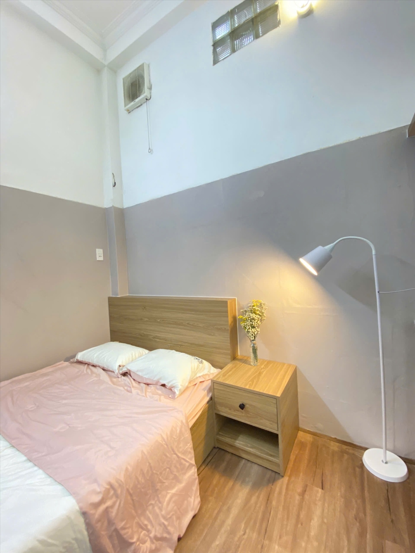 Phòng trọ Studio 30m2 tại TT House Hoàng Văn Thụ - Tân Bình - Phòng ngủ