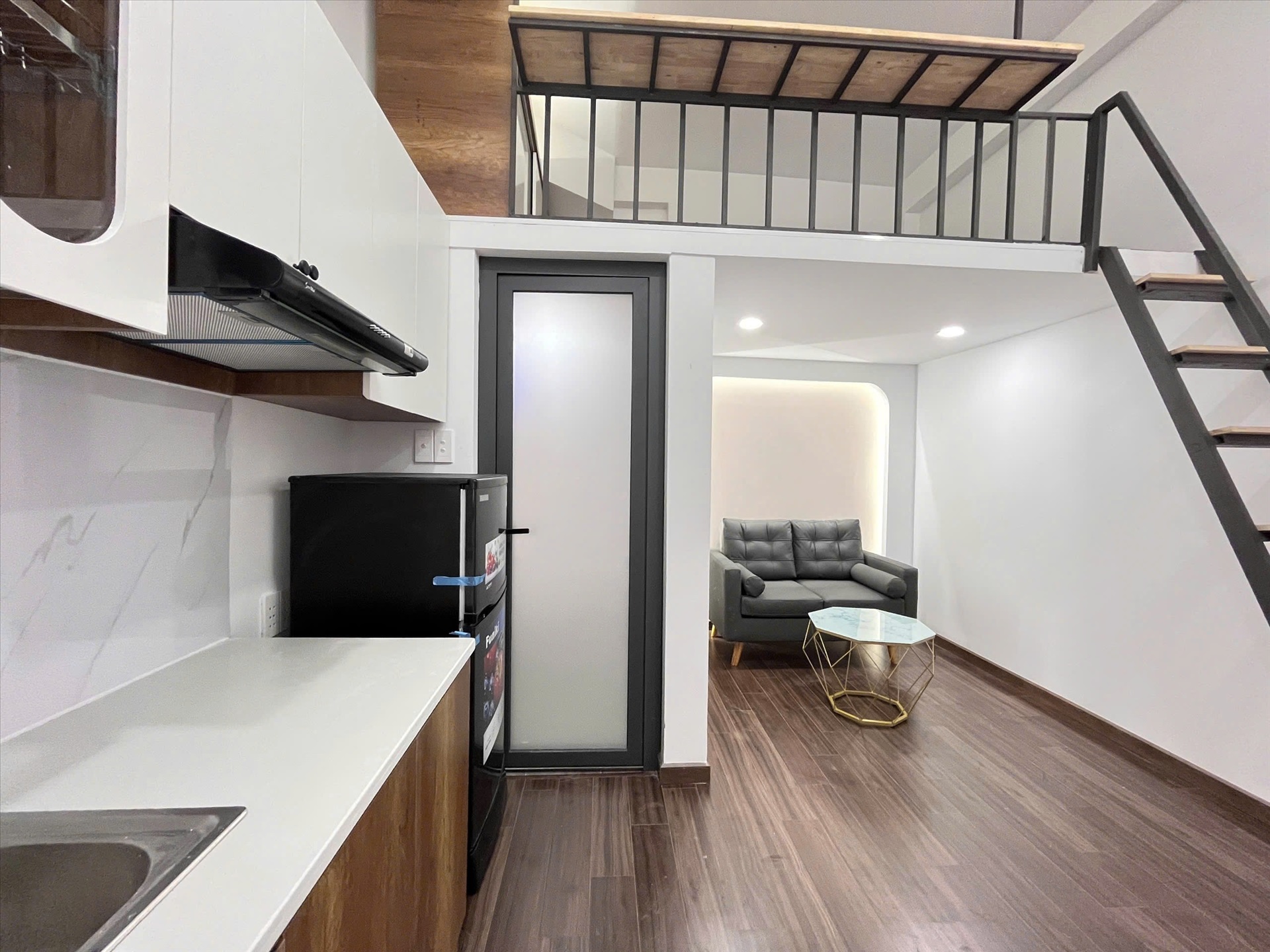 Phòng trọ Duplex 25m2 tại Redhomes Hiệp Nhất - Tân Bình - Phòng ngủ
