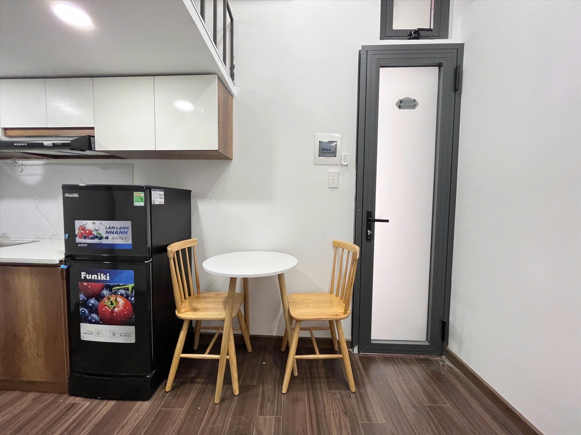 Phòng trọ Duplex 25m2 tại Redhomes Hiệp Nhất - Tân Bình - Phòng ngủ