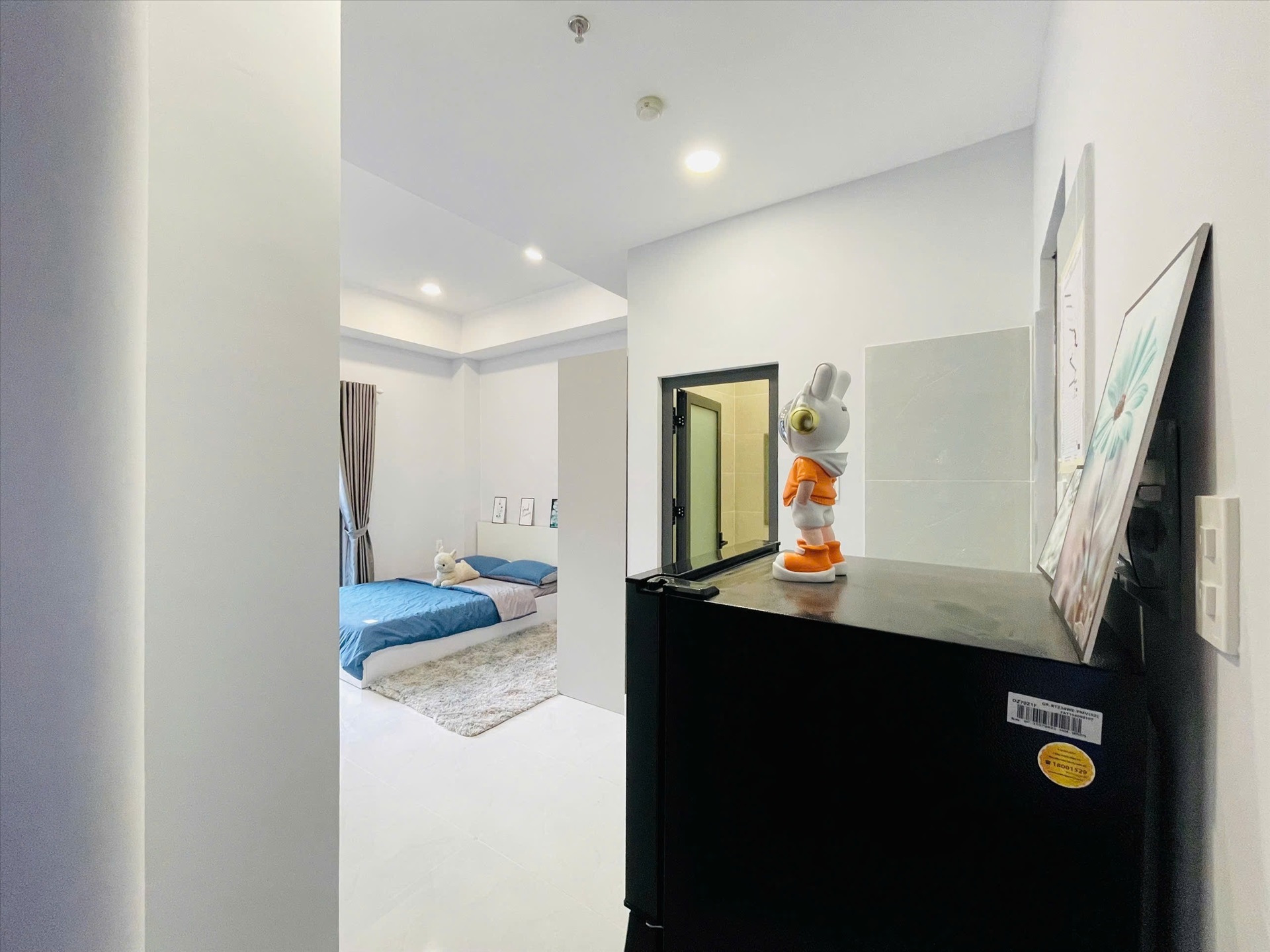 Phòng trọ Studio 30m2 tại MH Home Cộng Hòa - Tân Bình - Phòng ngủ