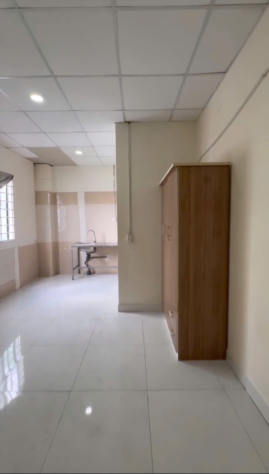 Phòng trọ Studio 40m2 tại TU House Trường Chinh - Tân Bình - Phòng ngủ
