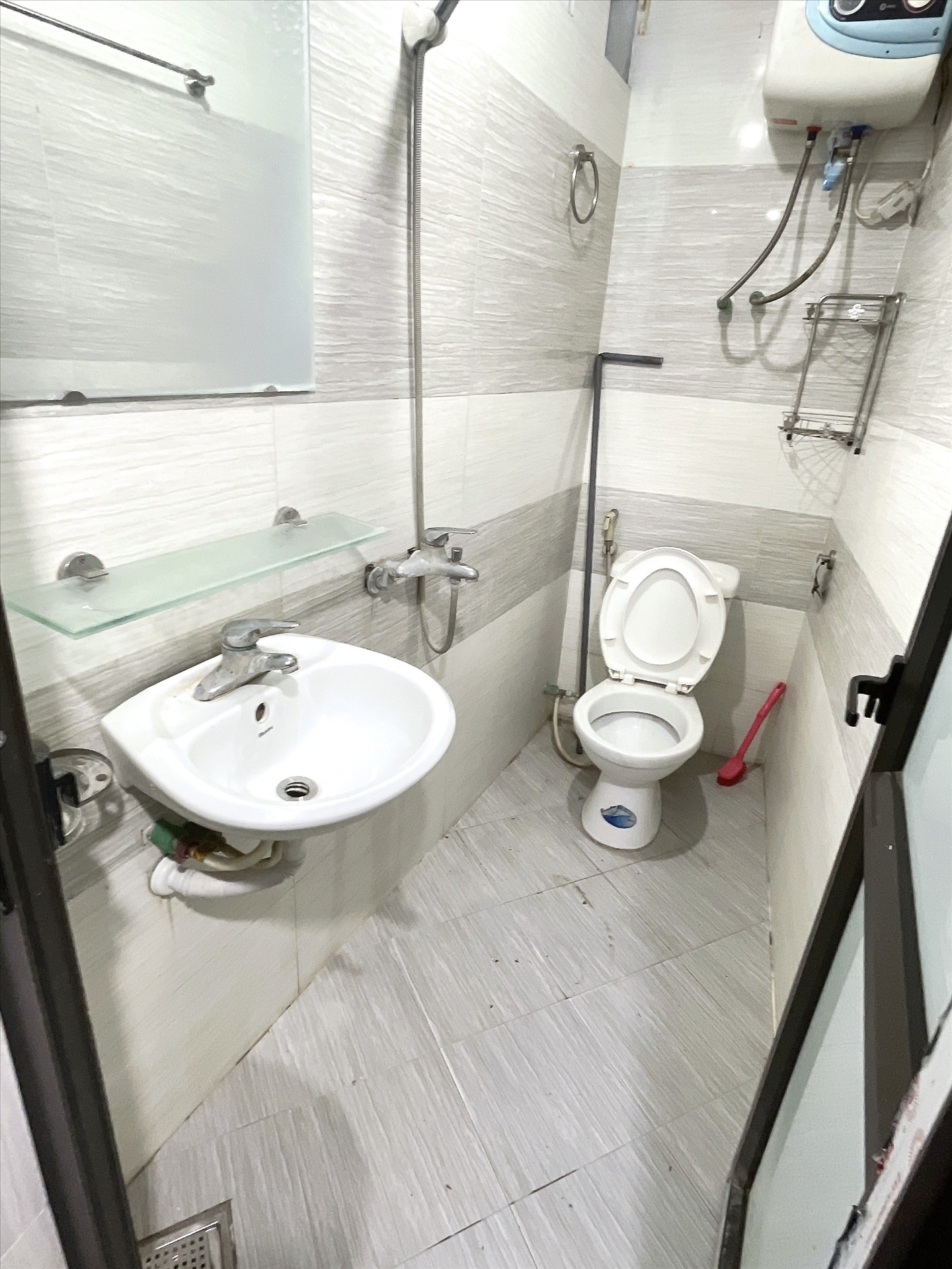 Phòng trọ 1 Phòng ngủ 28m2 tại HappyHomes Hồ Tùng Mậu - Cầu Giấy - Phòng tắm