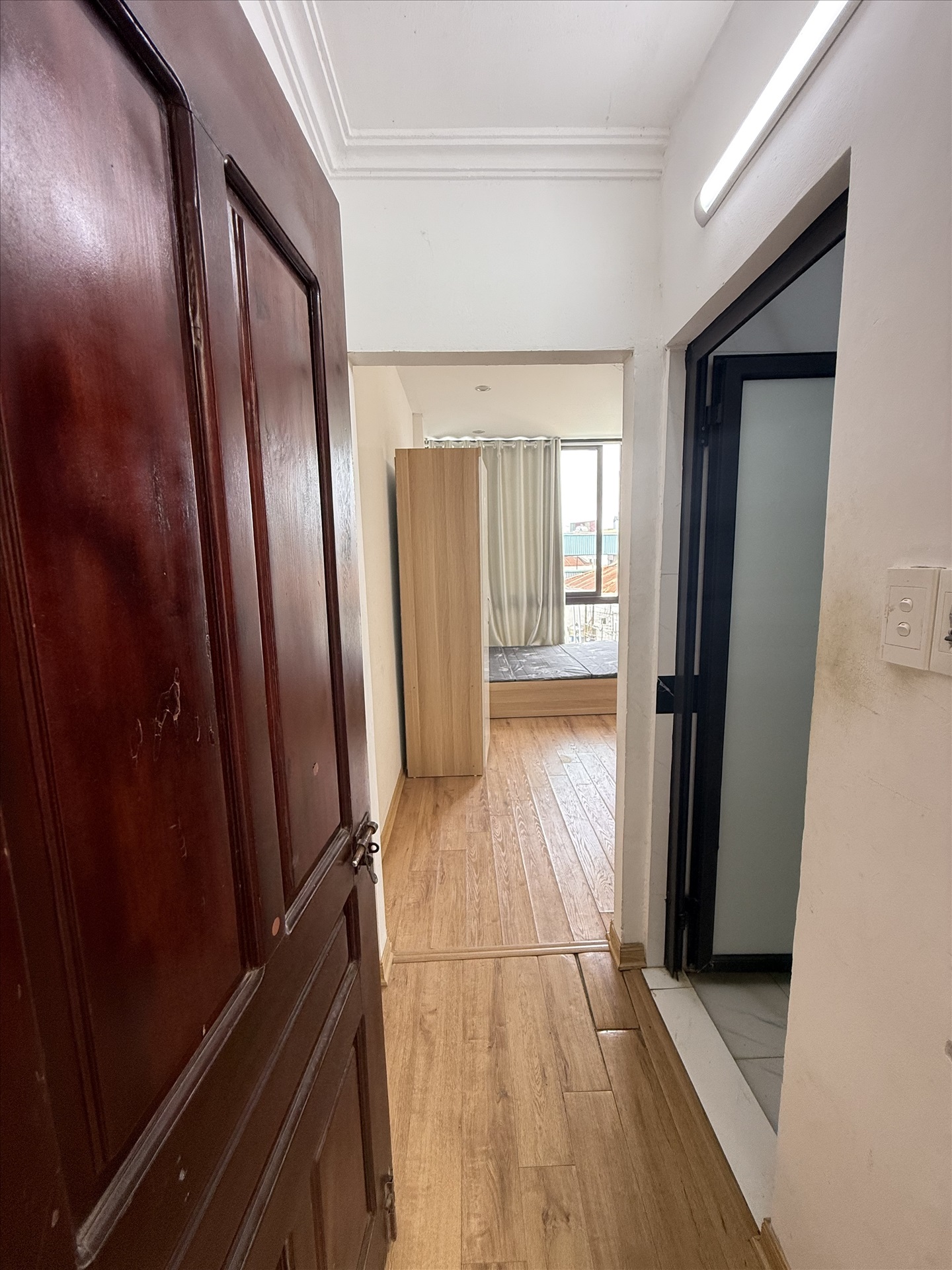 Phòng trọ Studio 30m2 tại NTV Apartment Hồ Tùng Mậu - Cầu Giấy - Phòng ngủ