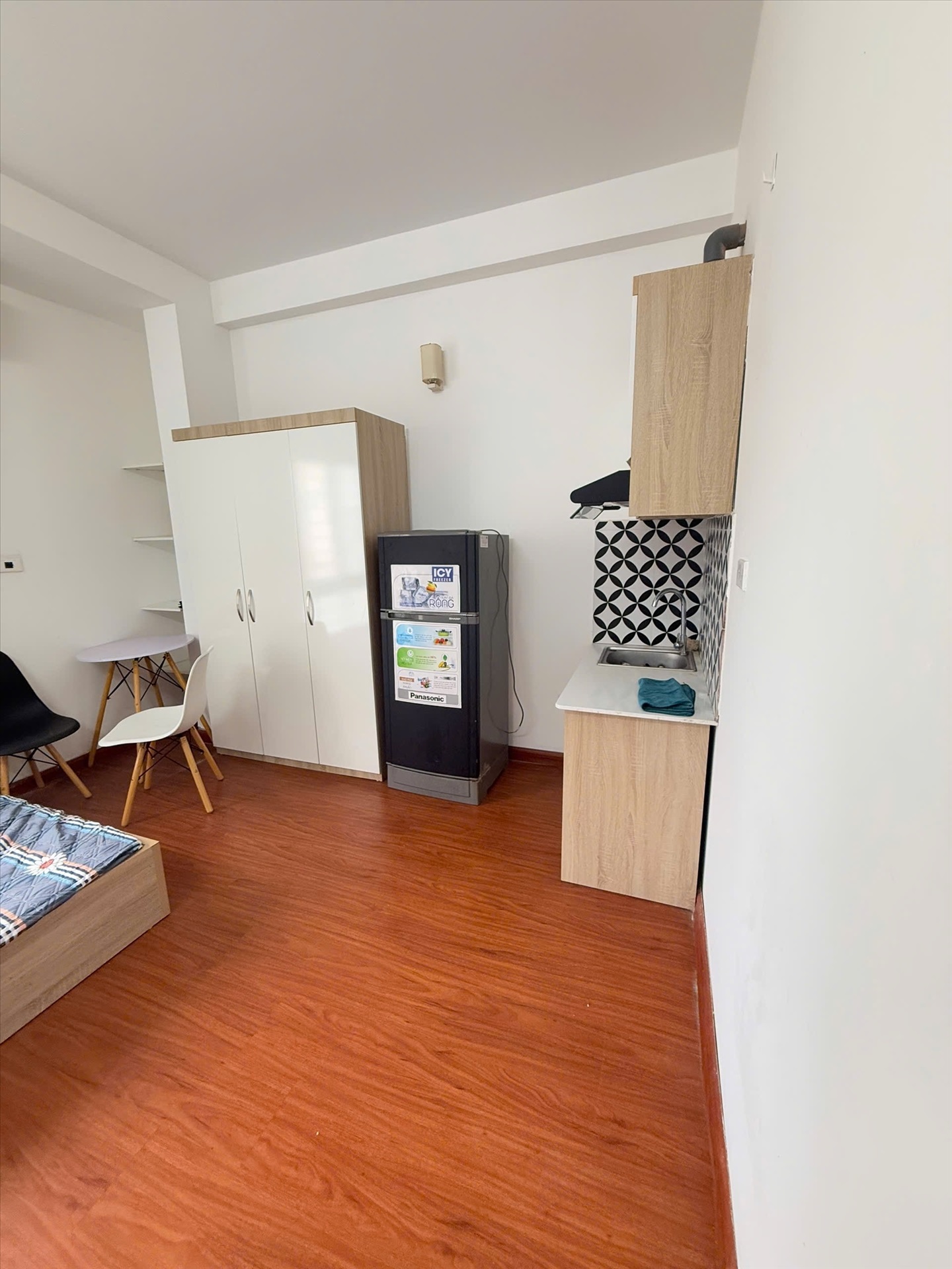 Phòng trọ Studio 30m2 tại NTV Apartment Hồ Tùng Mậu - Nam Từ Liêm - Phòng bếp
