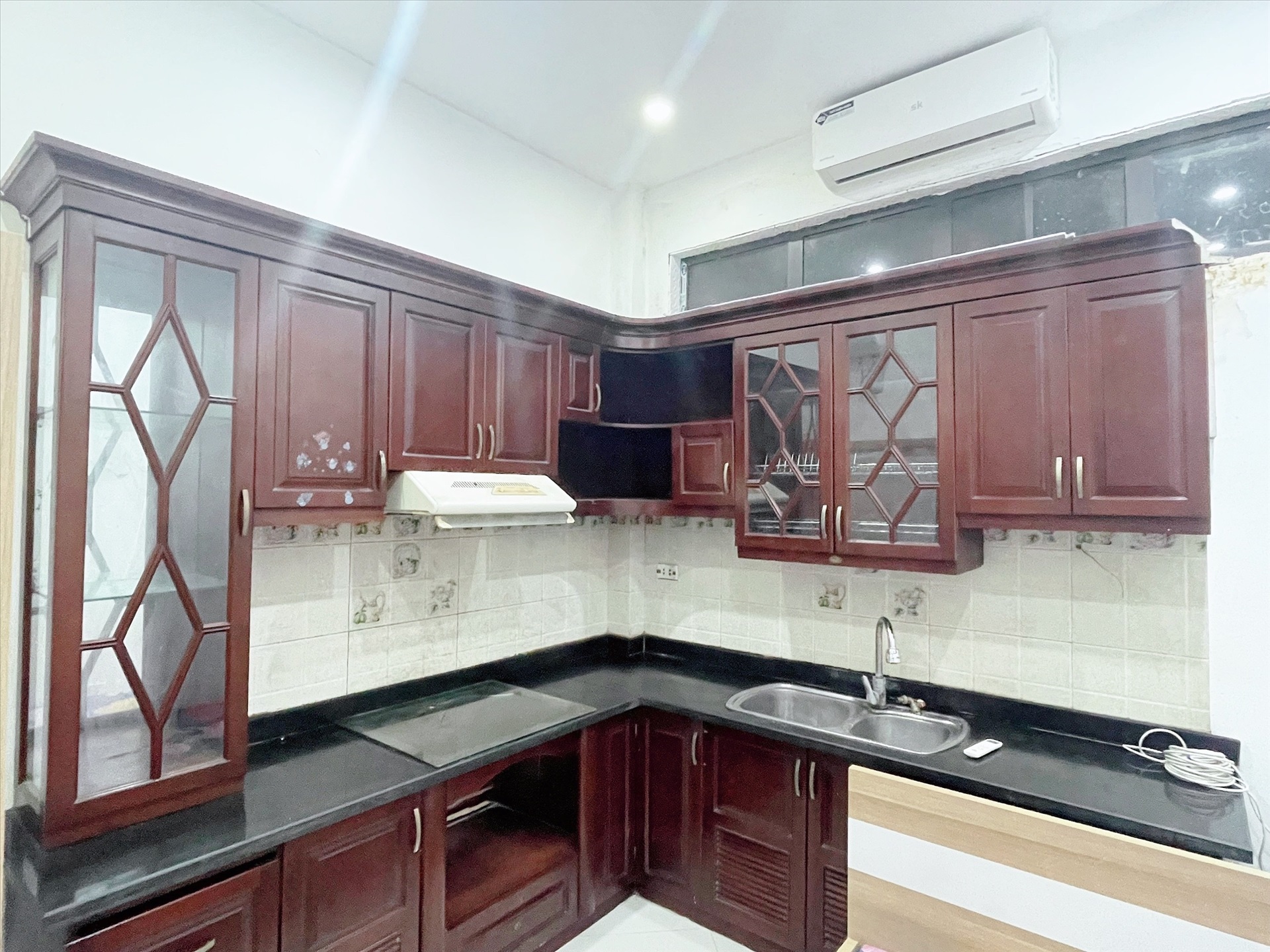 Phòng trọ Studio 25m2 tại NTV Apartment Hồ Tùng Mậu - Cầu Giấy - Phòng bếp