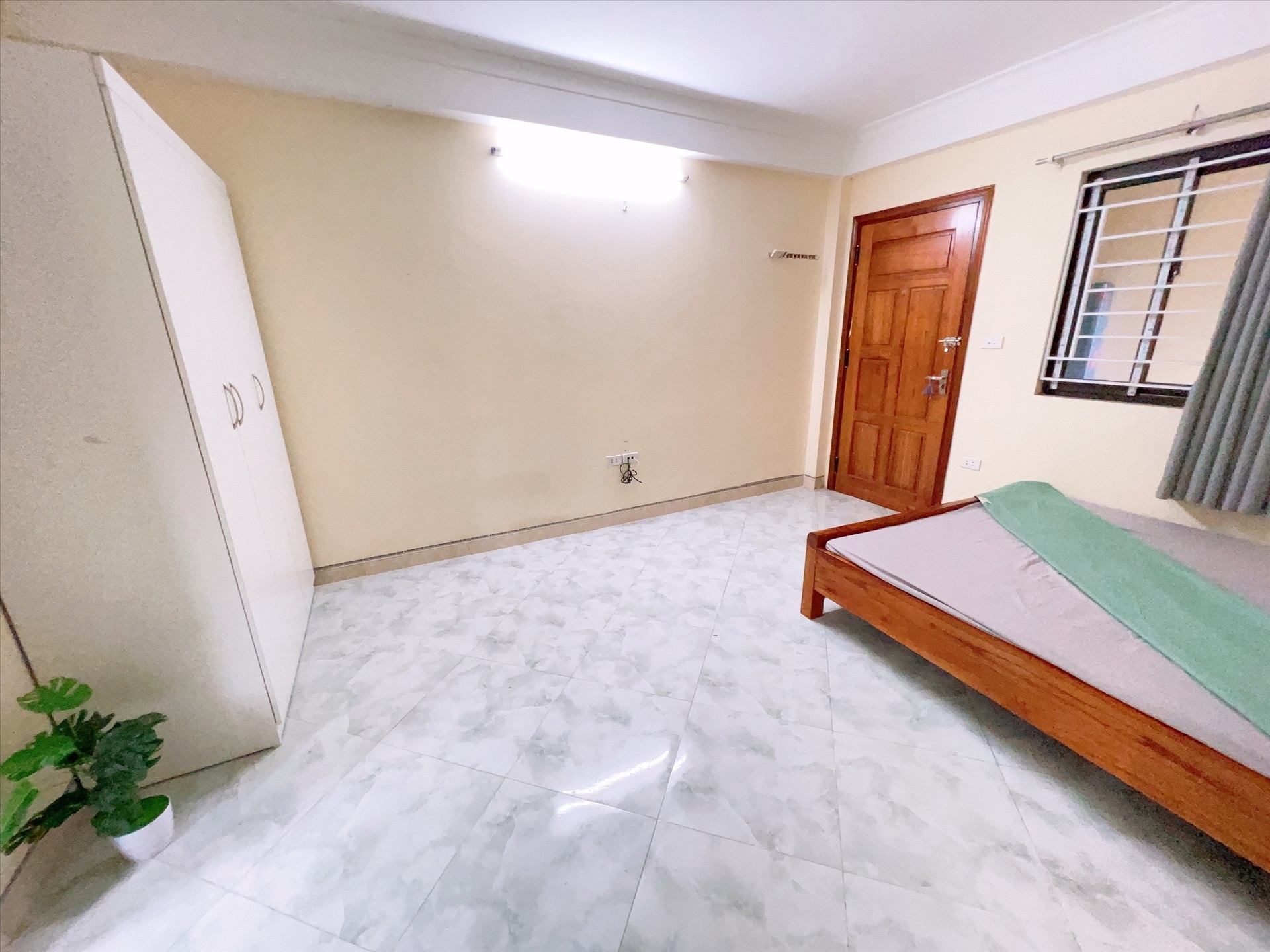 Phòng trọ 1 Phòng ngủ 28m2 tại HappyHomes Hồ Tùng Mậu - Cầu Giấy - Phòng ngủ