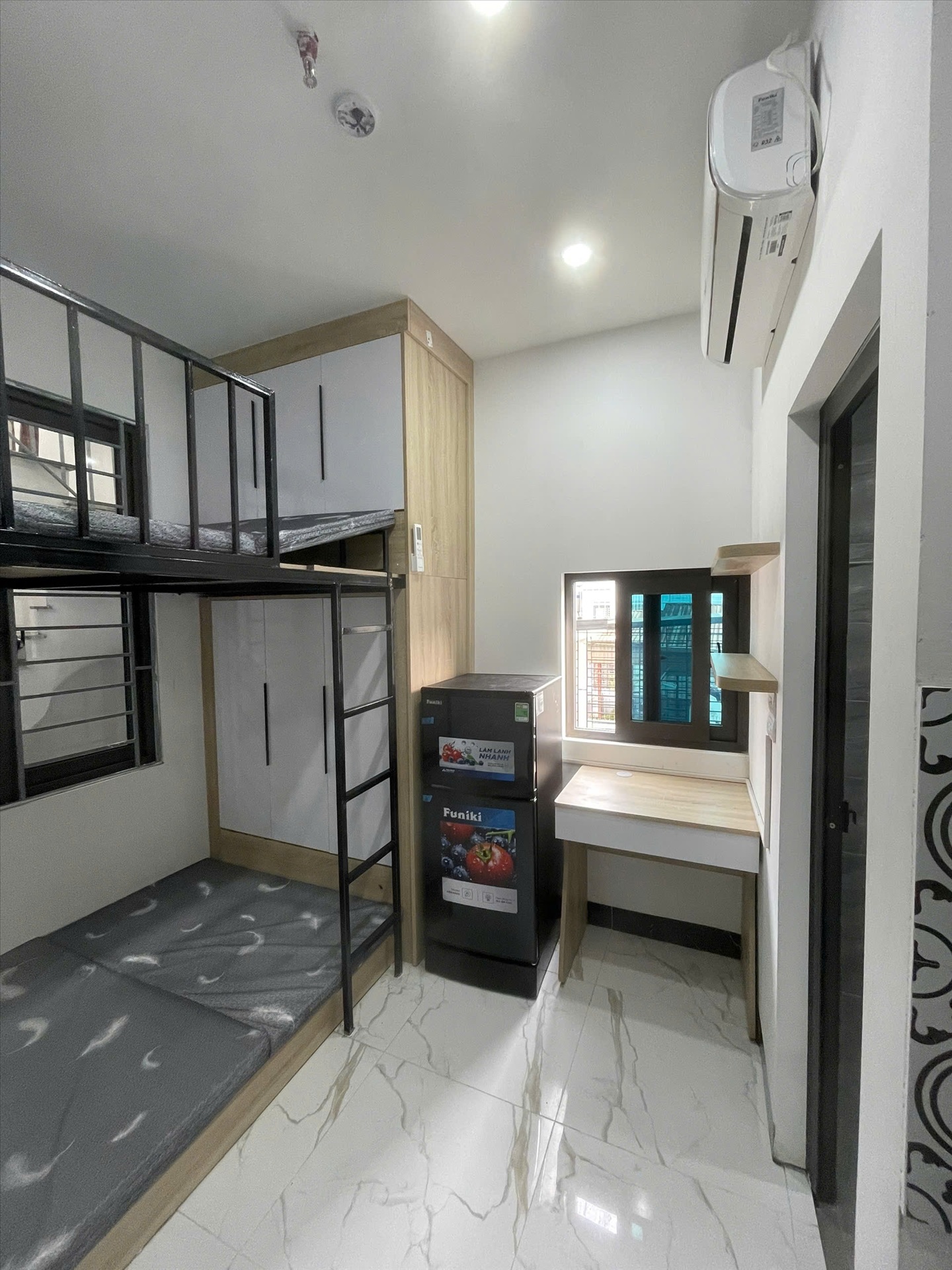 Phòng trọ Duplex 25m2 tại HM House Định Công Thượng - Hoàng Mai - Phòng ngủ