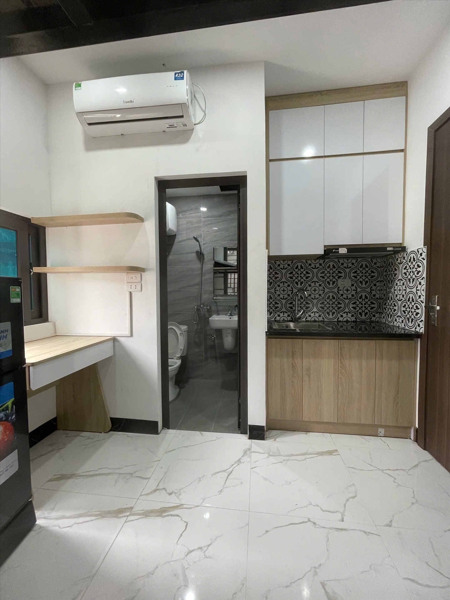Phòng trọ Duplex 25m2 tại HM House Định Công Thượng - Hoàng Mai - Phòng ngủ