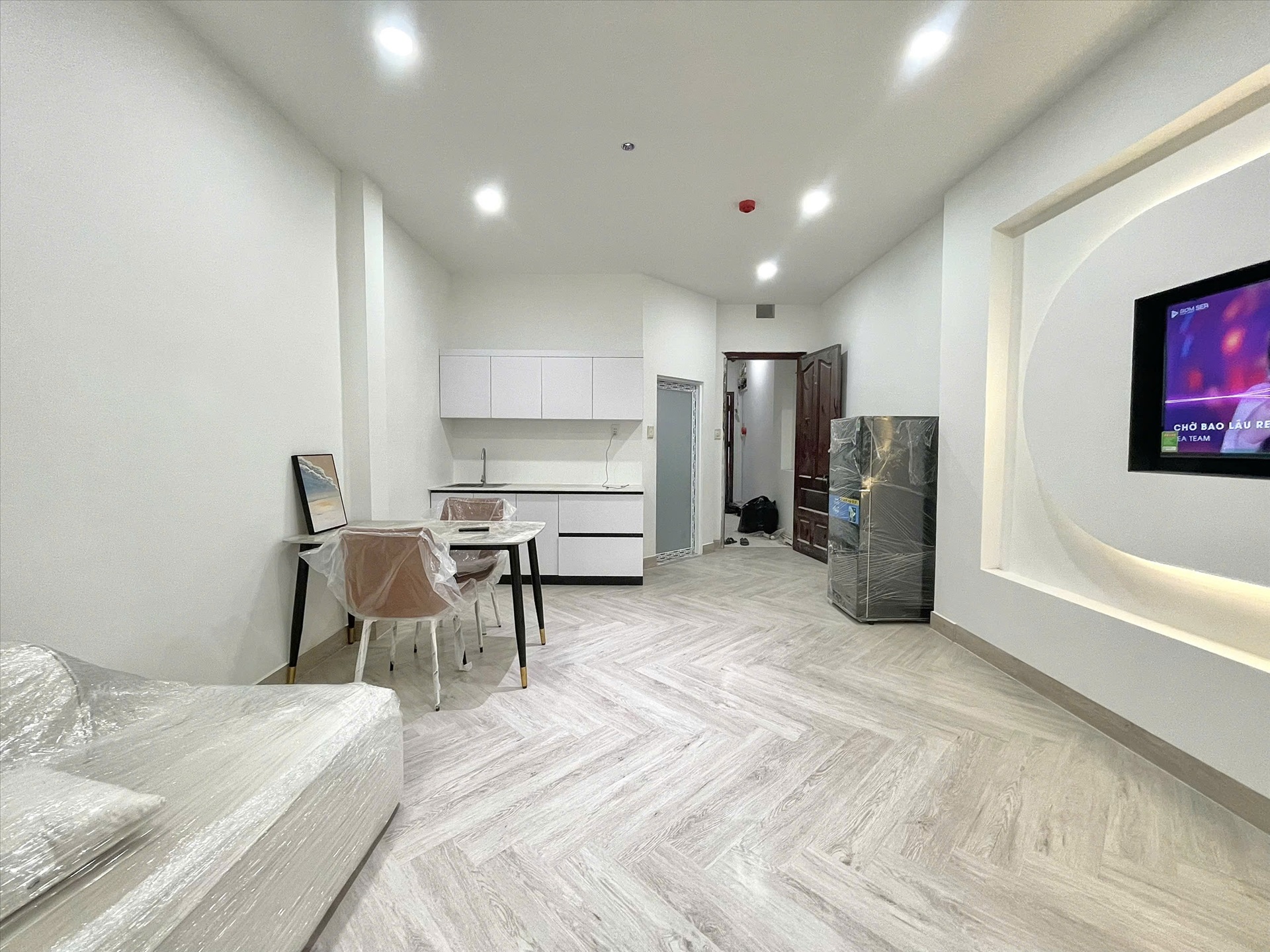 Phòng trọ Studio 50m2 tại TTL Home Phan Đình Phùng - Phú Nhuận - Phòng khách