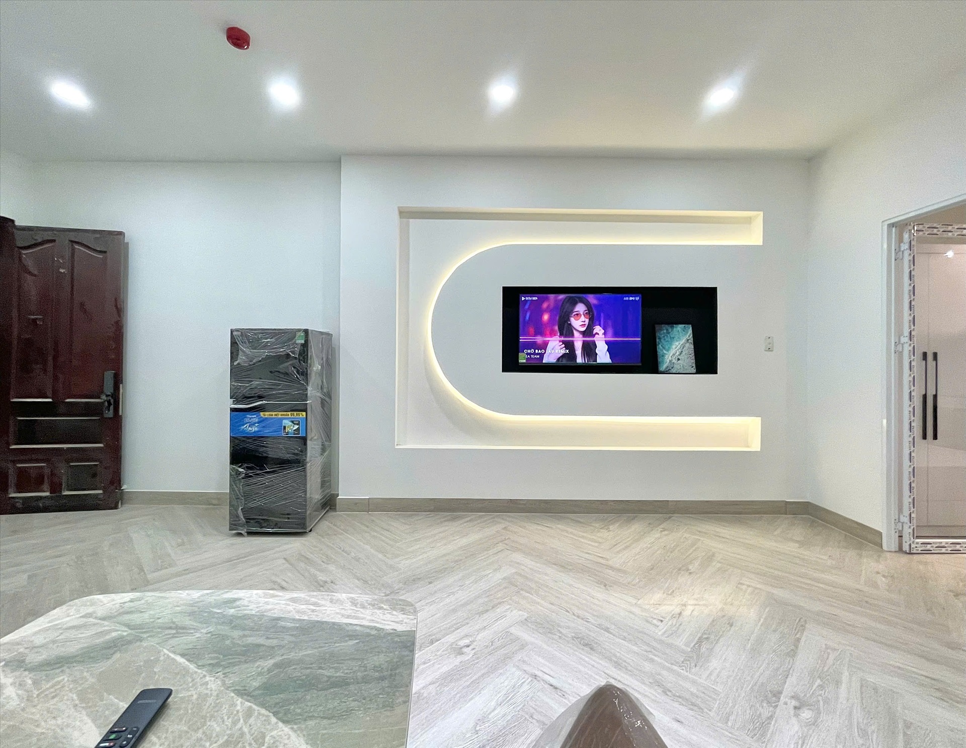 Phòng trọ Studio 50m2 tại TTL Home Phan Đình Phùng - Phú Nhuận - Phòng khách
