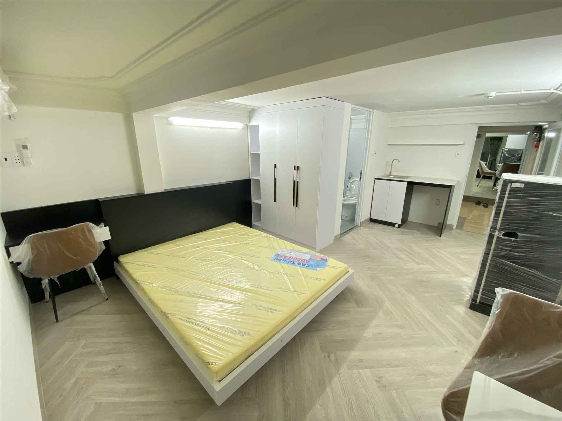 Phòng trọ Studio 25m2 tại TTL Home Phan Đình Phùng - Phú Nhuận - Phòng ngủ