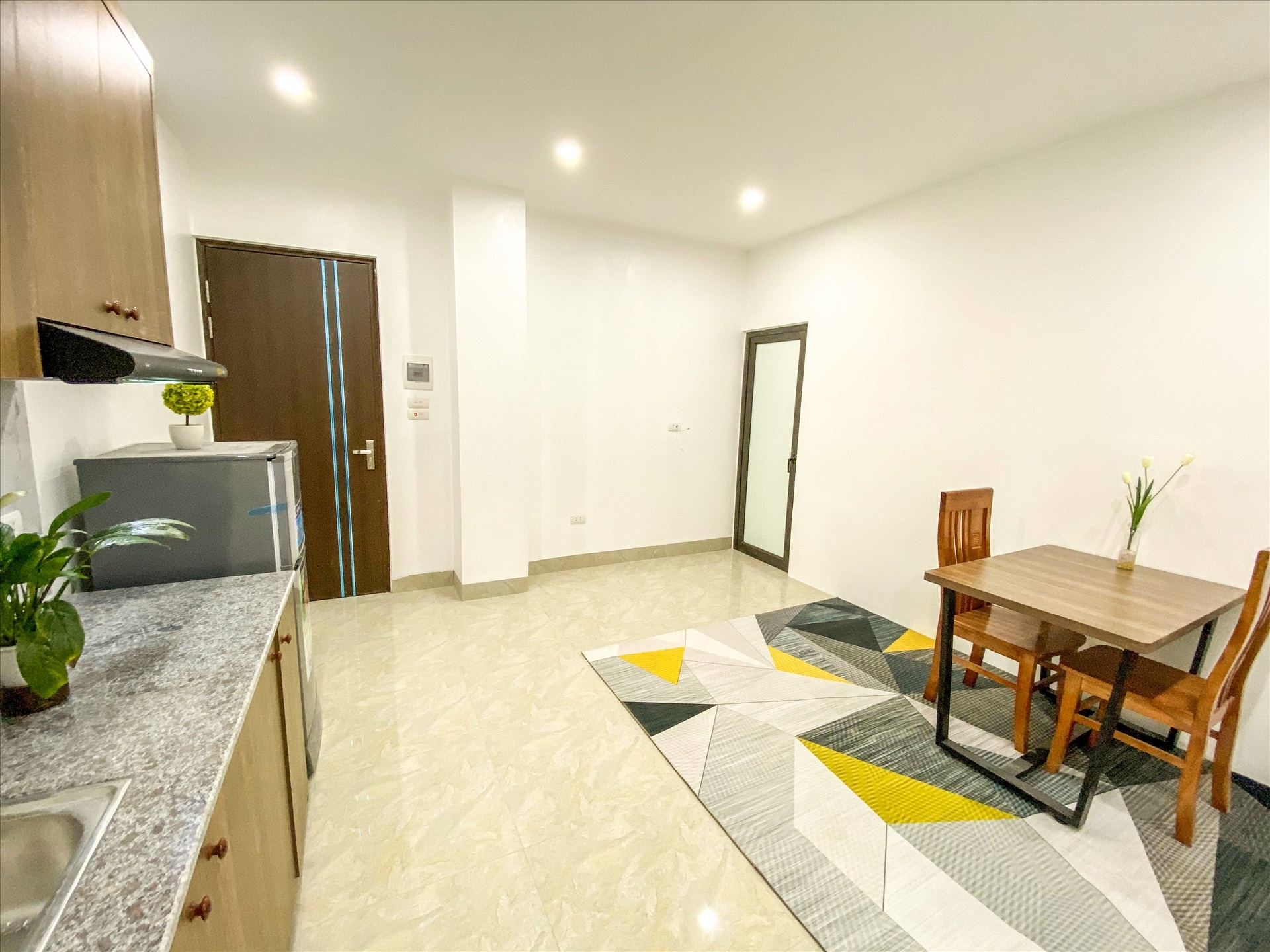 Phòng trọ 1 Phòng ngủ 40m2 tại RenHouse 1 Mỹ Đình - Nam Từ Liêm - Phòng khách