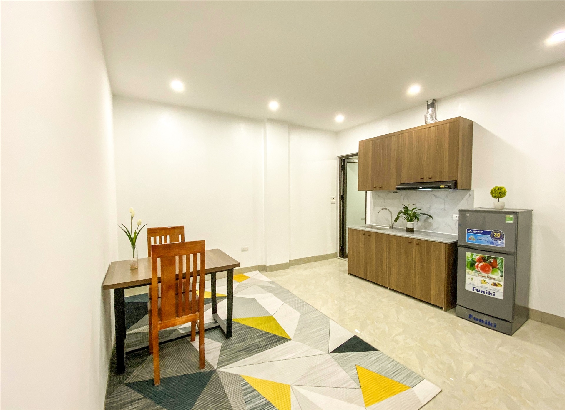 Phòng trọ 1 Phòng ngủ 40m2 tại RenHouse 1 Mỹ Đình - Nam Từ Liêm - Phòng khách