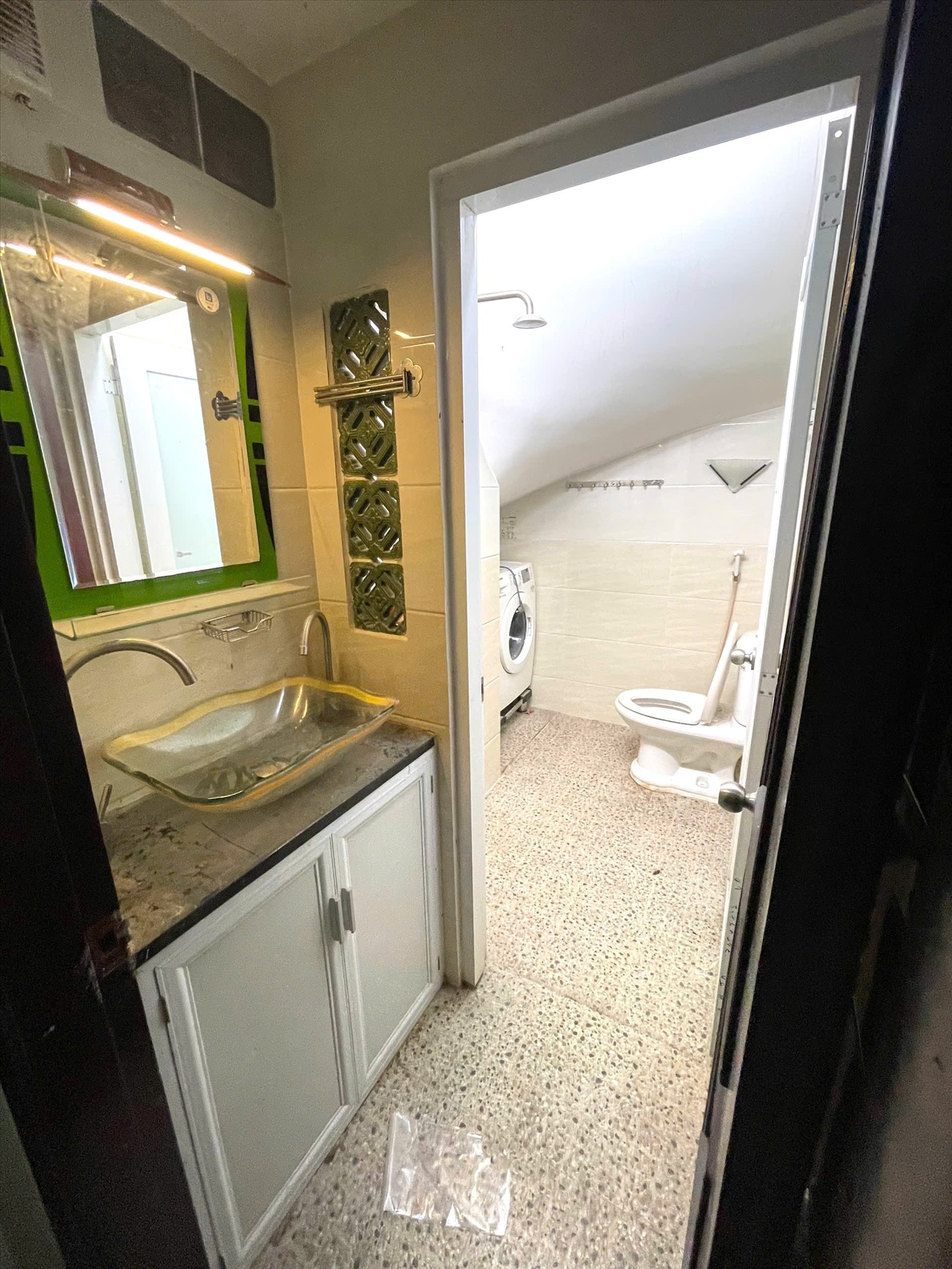 Phòng trọ Studio 18m2 tại D House Đường số 4 - Quận 3 - Phòng bếp
