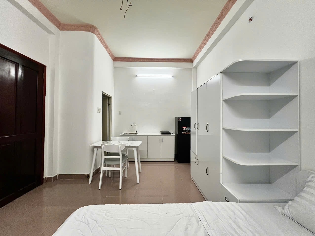 Phòng trọ Studio 25m2 tại CT Home Huỳnh Văn Bánh - Phú Nhuận - Phòng khách