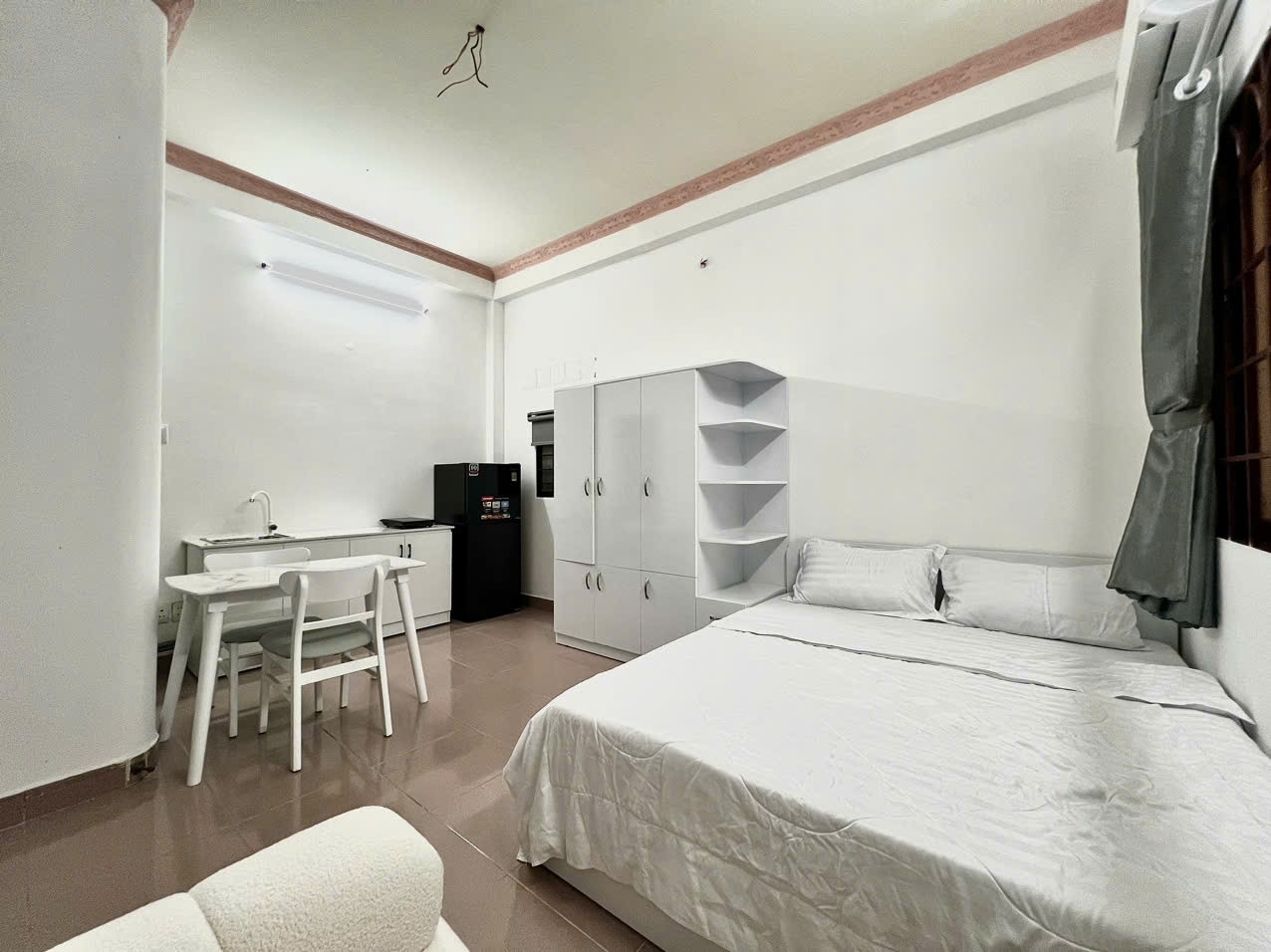 Phòng trọ Studio 25m2 tại CT Home Huỳnh Văn Bánh - Phú Nhuận - Phòng ngủ