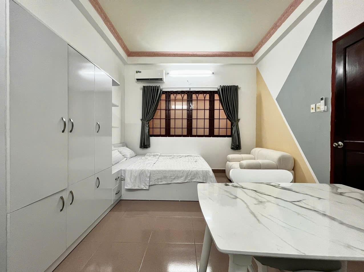 Phòng trọ Studio 25m2 tại CT Home Huỳnh Văn Bánh - Phú Nhuận - Phòng ngủ