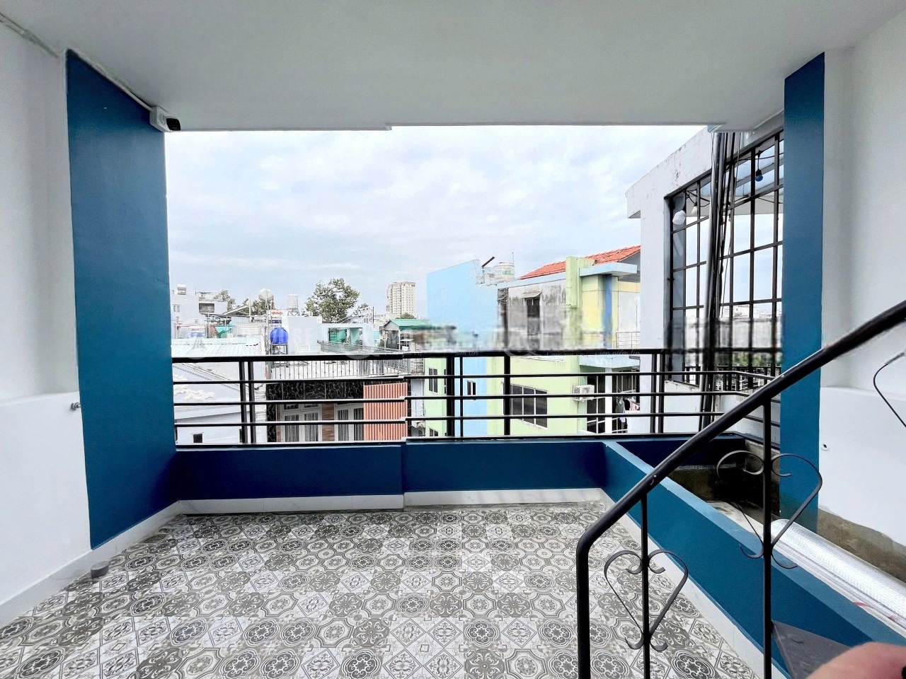 Phòng trọ Studio 30m2 tại AD House Hoàng Sa - Tân Bình - Ban công