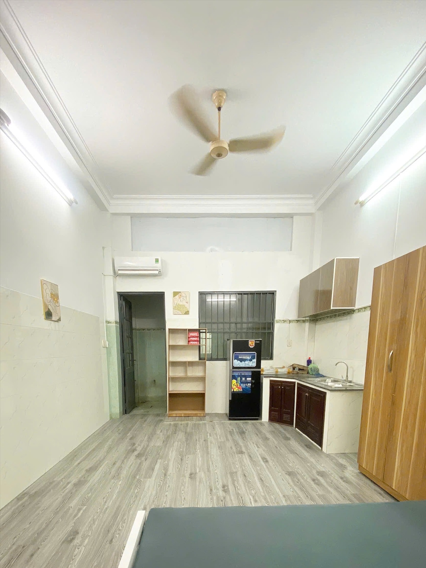 Phòng trọ Studio 25m2 tại AT House Nguyễn Trường Tộ - Tân Phú - Phòng ngủ