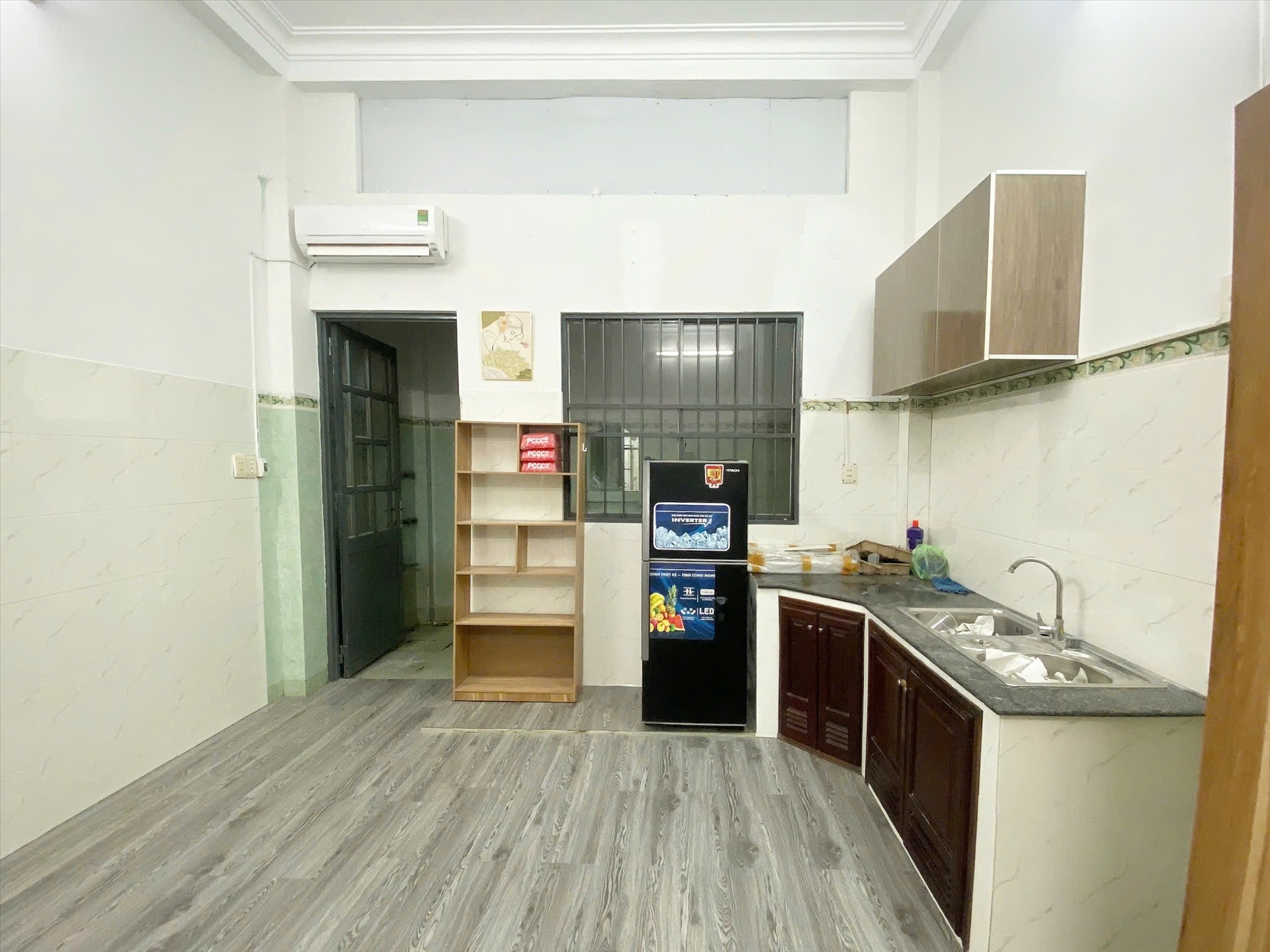 Phòng trọ Studio 25m2 tại AT House Nguyễn Trường Tộ - Tân Phú - Phòng ngủ