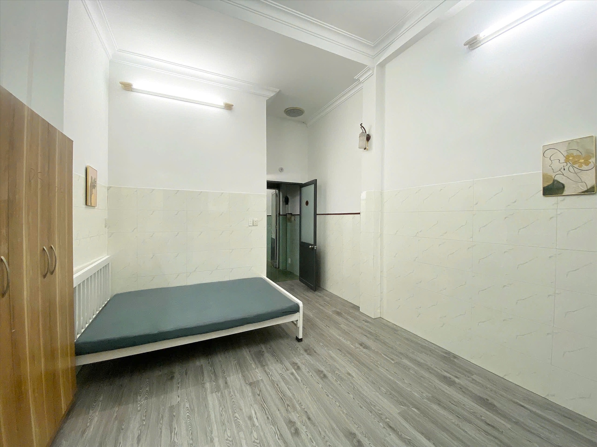 Phòng trọ Studio 25m2 tại AT House Nguyễn Trường Tộ - Tân Phú - Phòng ngủ