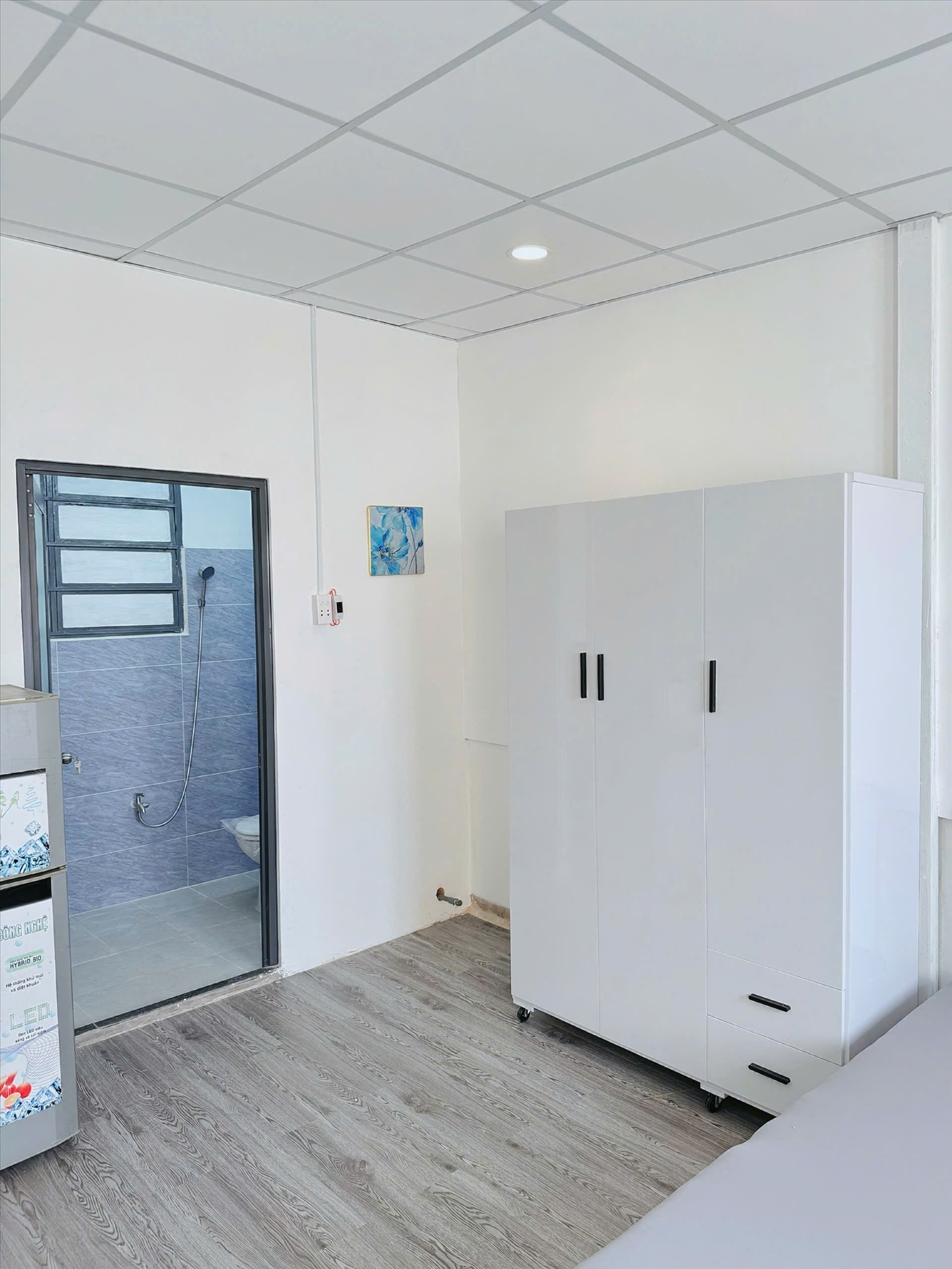 Phòng trọ Studio 25m2 tại AT House Nguyễn Trường Tộ - Tân Phú - Phòng ngủ